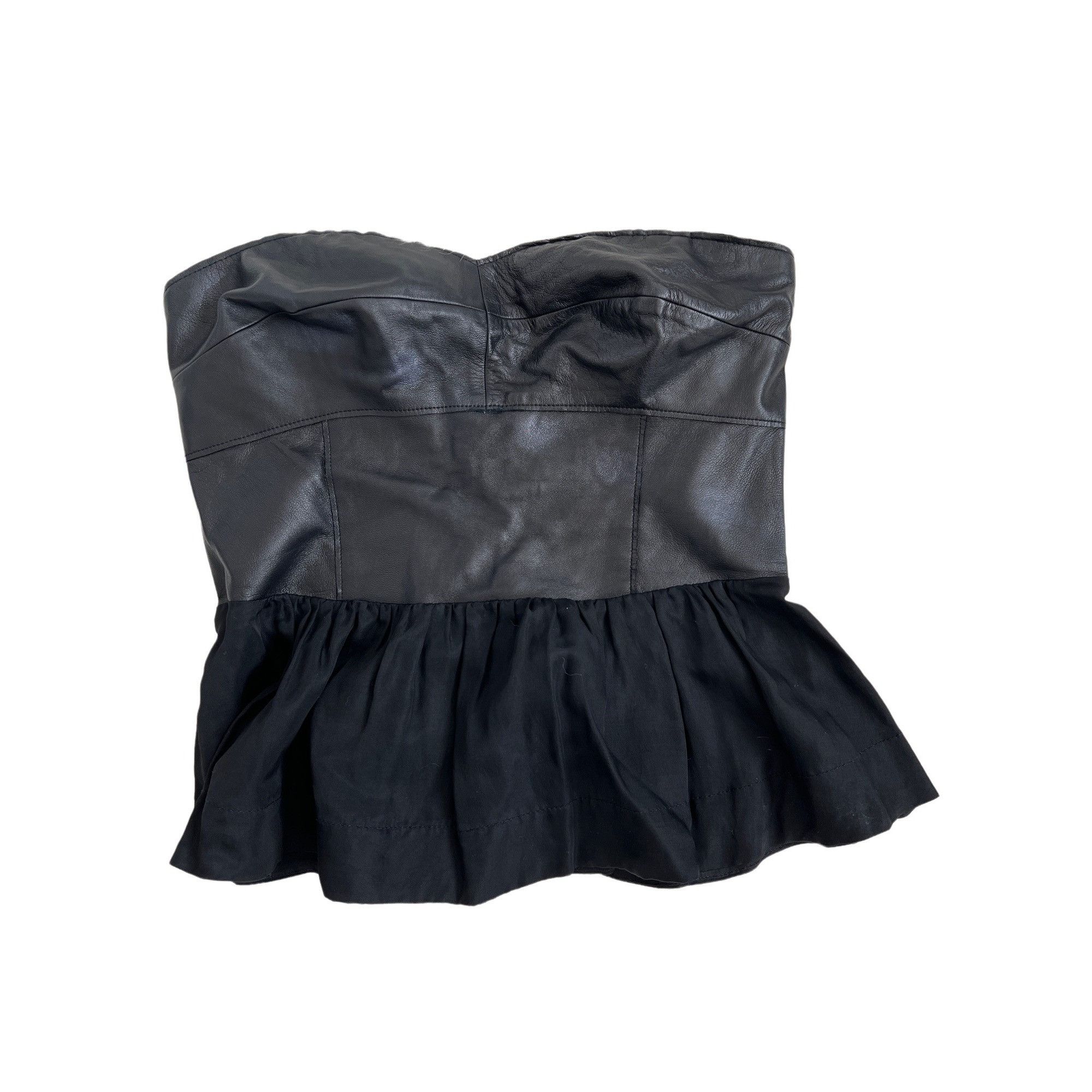 Rebecca Taylor Rebecca Taylor Lamb Leather Top Size M / US 6-8 / IT 42-44 - 1 Thumbnail