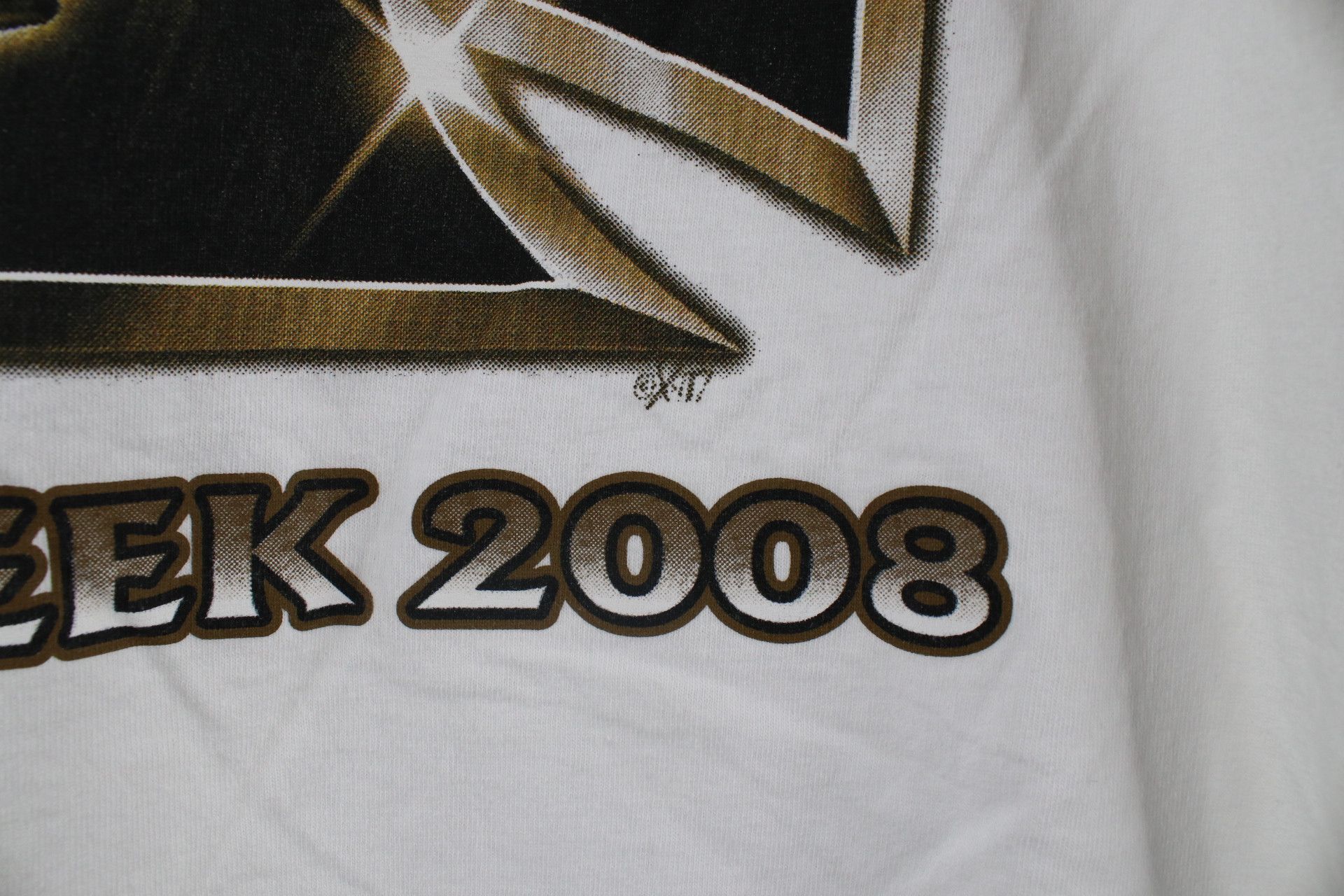 Vintage Vintage Y2K Week Skull Iron Cross Flames Long Sleeve T-Shirt Size US S / EU 44-46 / 1 - 9 Thumbnail