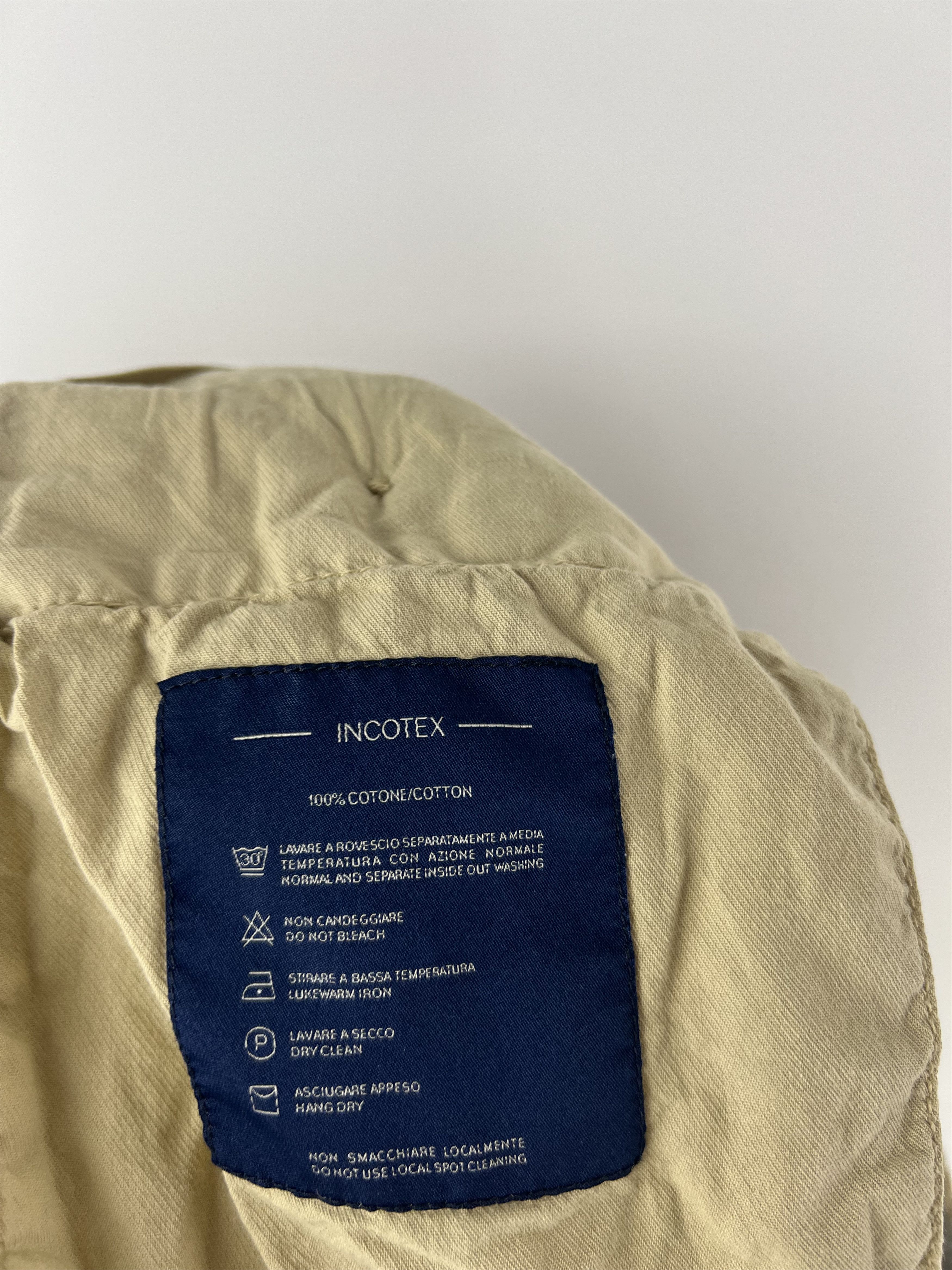 Incotex Incotex Men's Beige Corduroy Pants Size IT50 Size US 32 / EU 48 - 6 Thumbnail