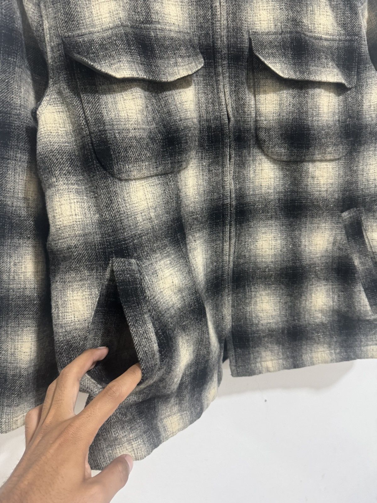 Japanese Brand × Vintage Vintage Tray Up Zipper Jacket Size US L / EU 52-54 / 3 - 4 Thumbnail