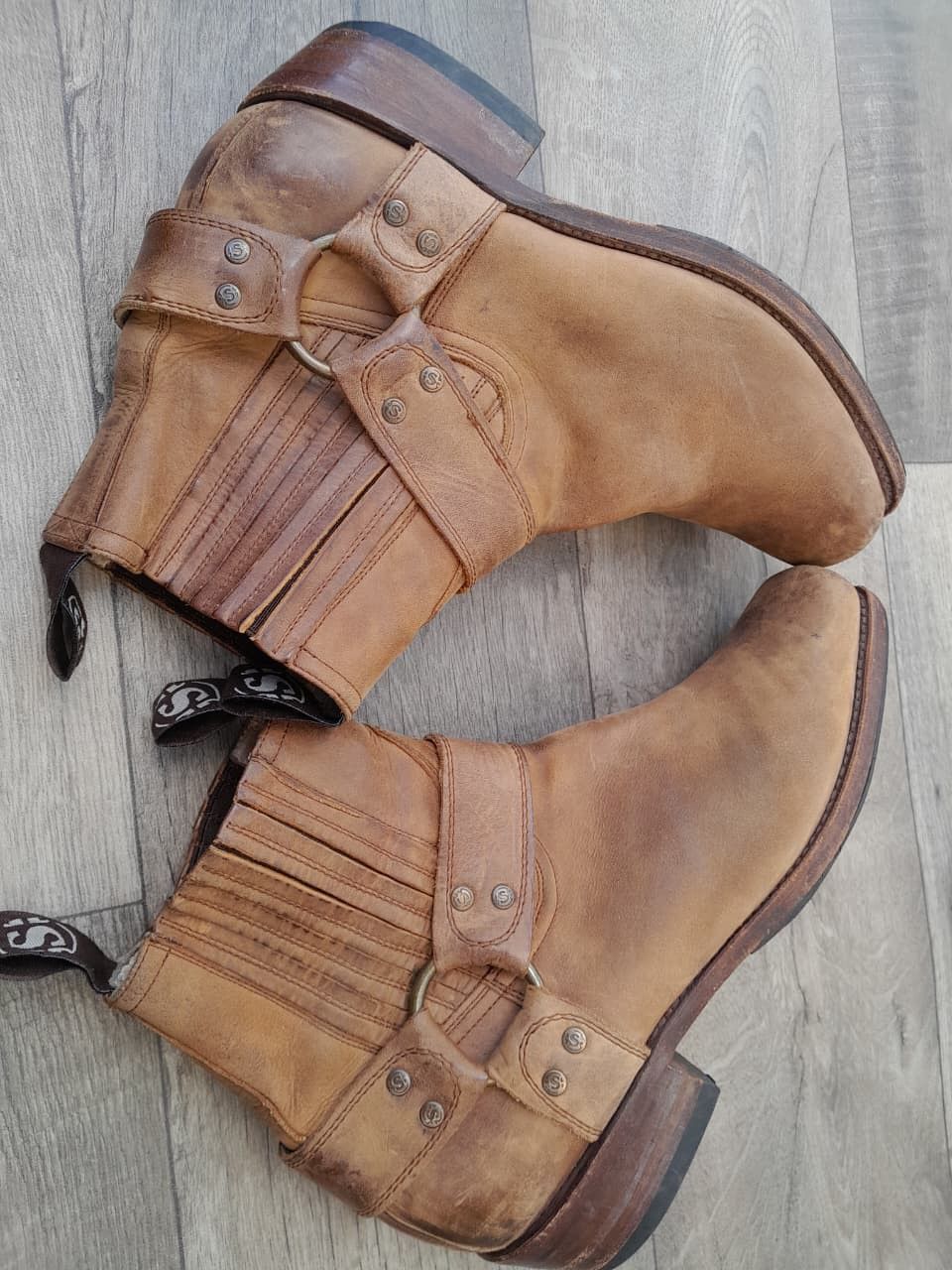 Sendra Sendra Mad Dog Lavado biker boots Size US 11 / EU 44 - 2 Thumbnail