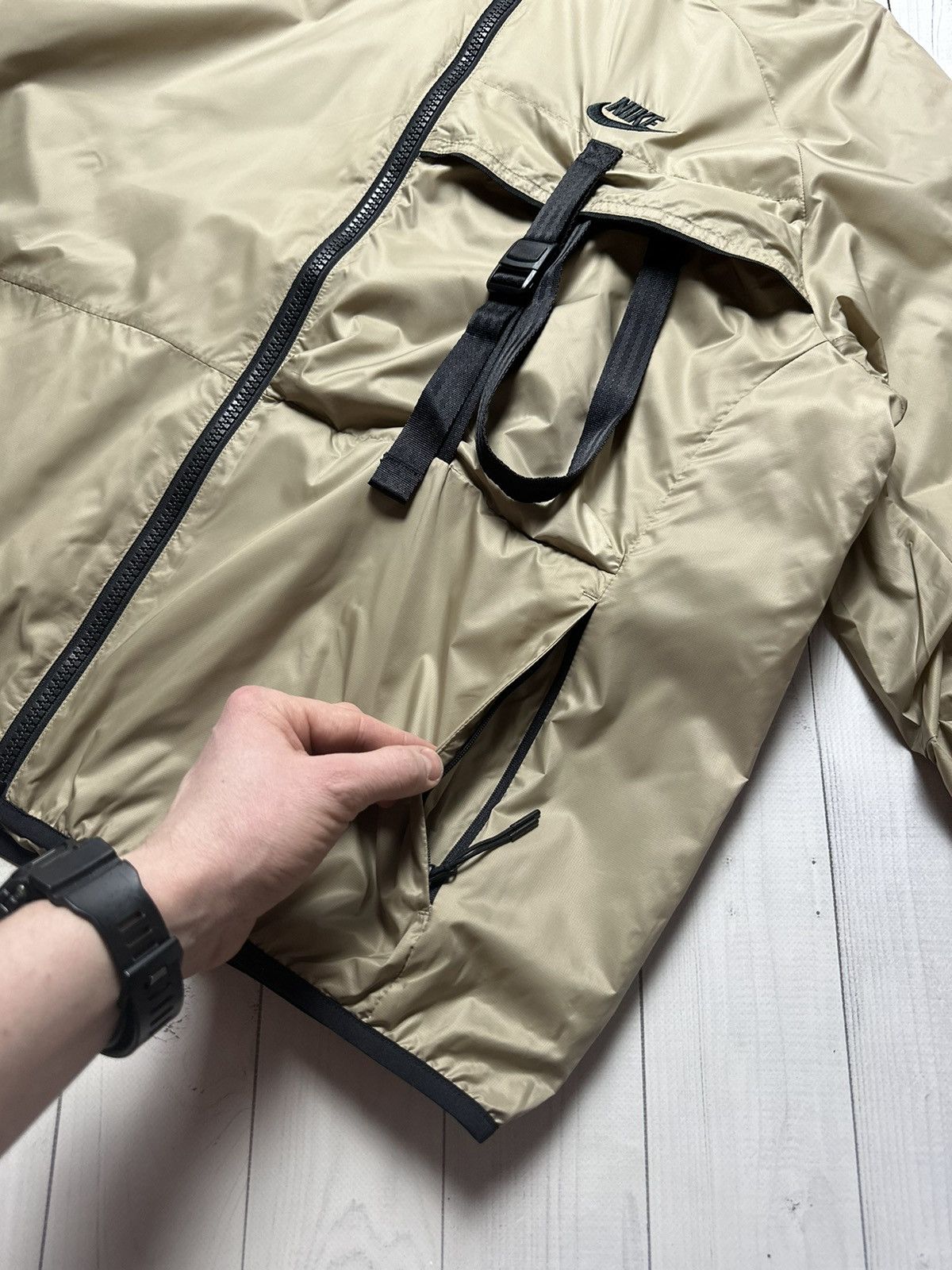 Nike Nike tech pack tracksuit drill size L pocket rare gold Size US L / EU 52-54 / 3 - 4 Thumbnail