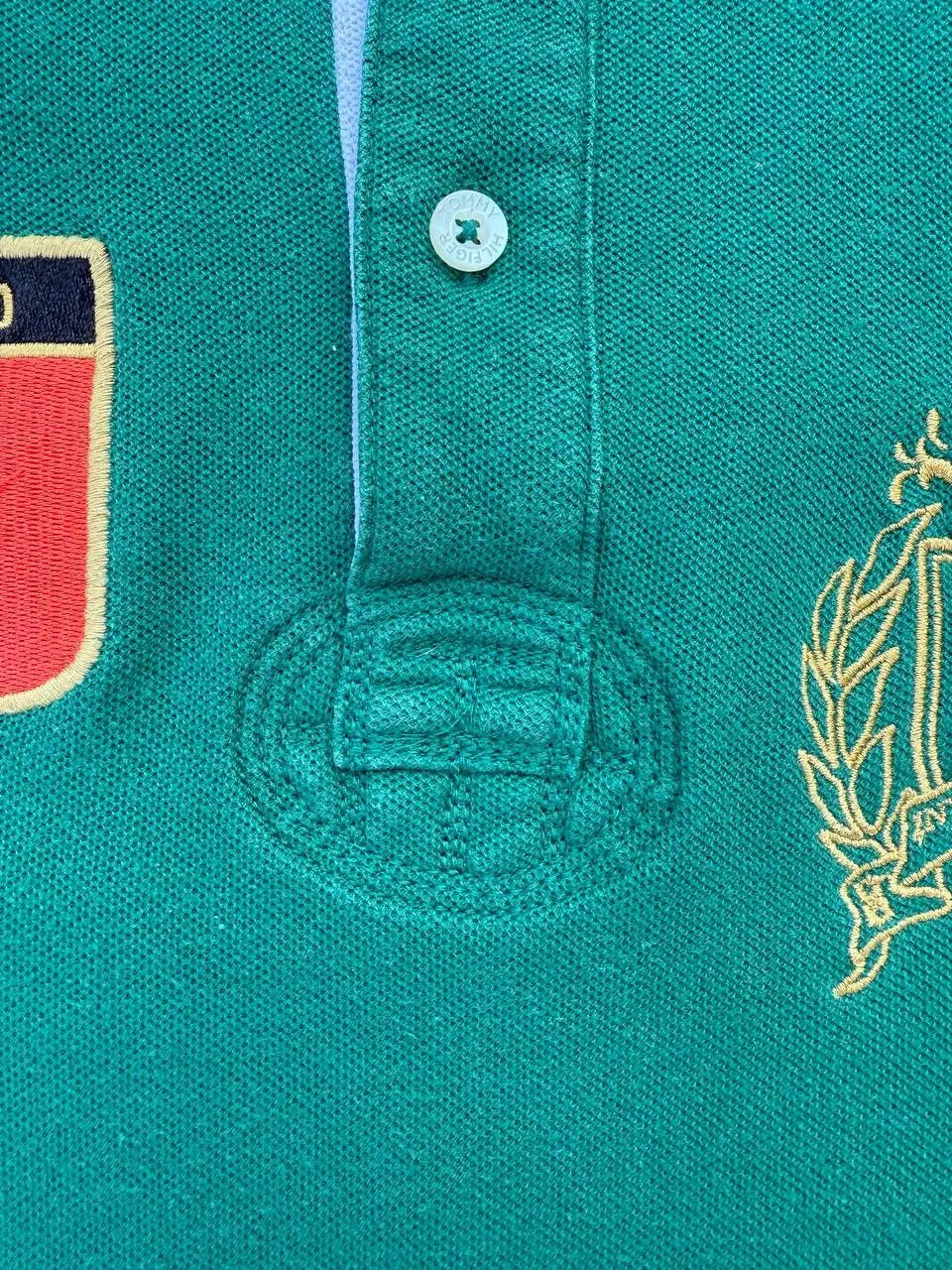 Tommy Hilfiger Tommy Hilfiger Ireland #8 polo tshirt in green Size M Size US M / EU 48-50 / 2 - 5 Thumbnail