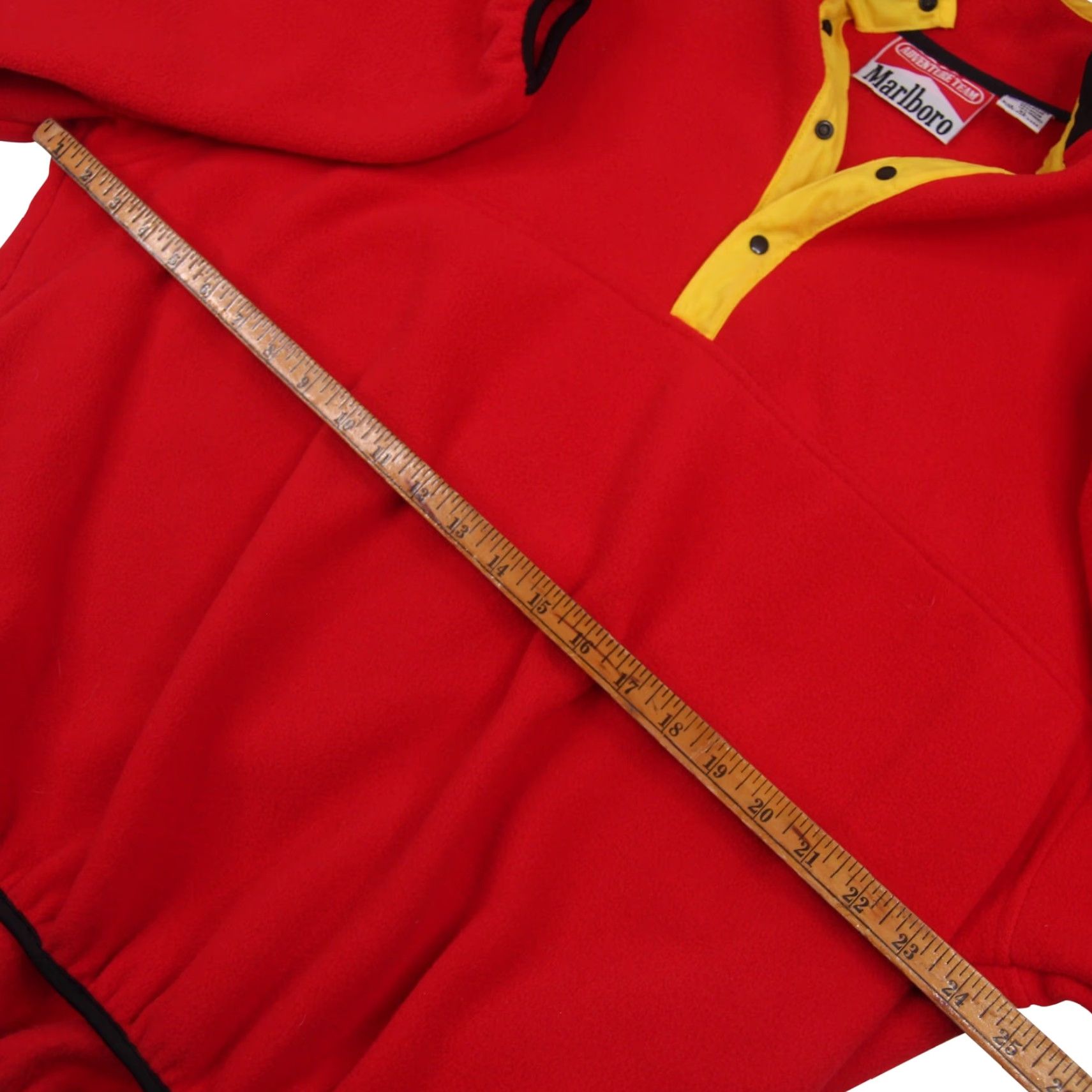Marlboro VINTAGE Marlboro Mens XL Snap T Fleece Red Shirt Pullover 9/10 Mens XL Red Size US XL / EU 56 / 4 - 5 Thumbnail