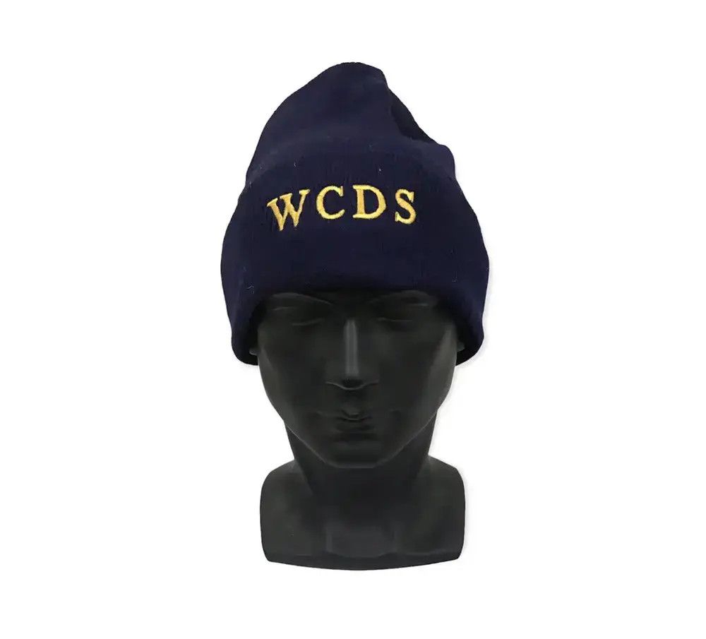 Vintage WCDC Plain Beanie Hat Size ONE SIZE - 1 Thumbnail