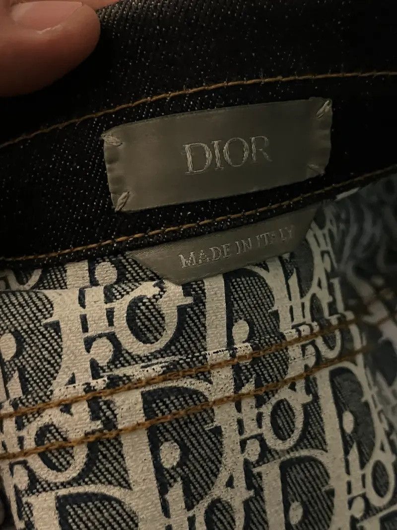 Dior Dior Oblique Denim Jacket Size US L / EU 52-54 / 3 - 7 Thumbnail