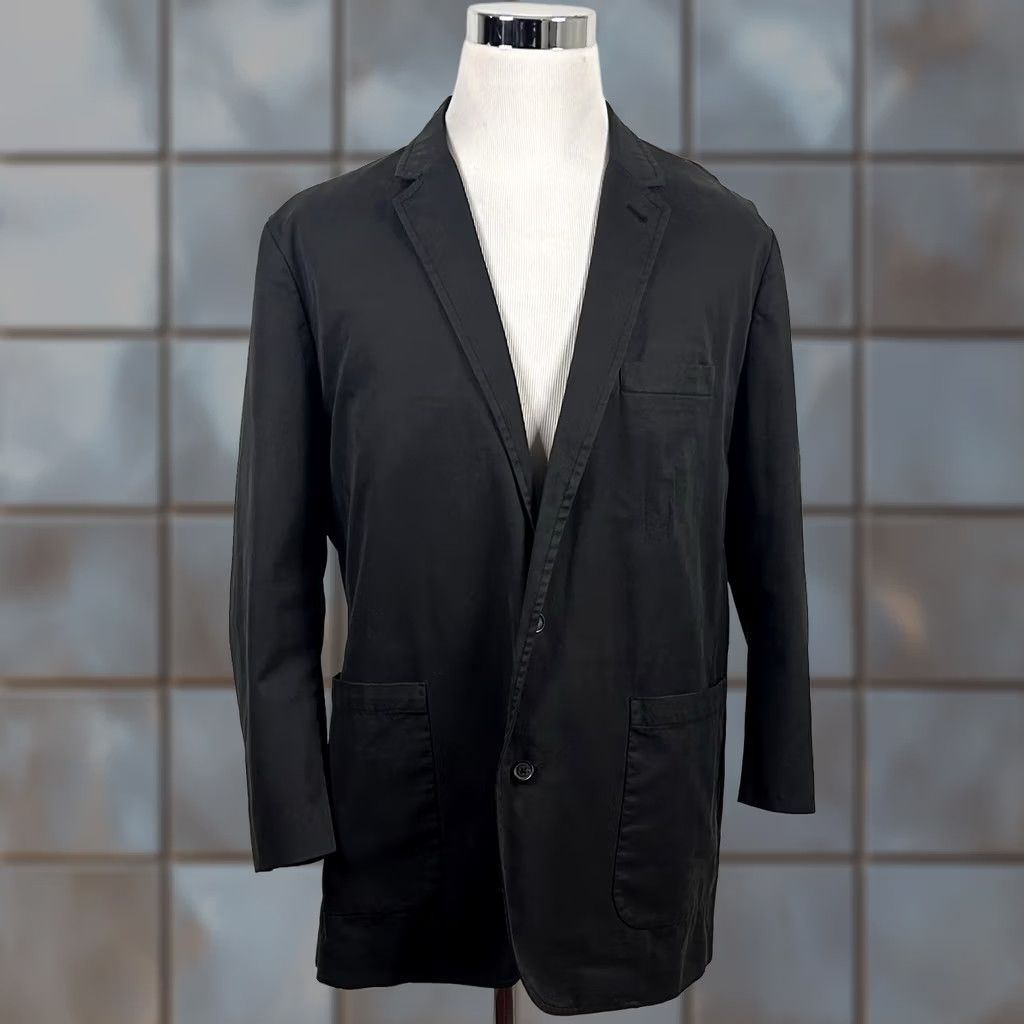 Brooks Brothers Brooks Brothers XL Red Fleece Sport Coat 100% Cotton Slate Gray Two-Button Sports Coat Mens XL Gray 2 Button Notch Lapel Vintage: No Size US XS / EU 42 / 0 - 1 Thumbnail