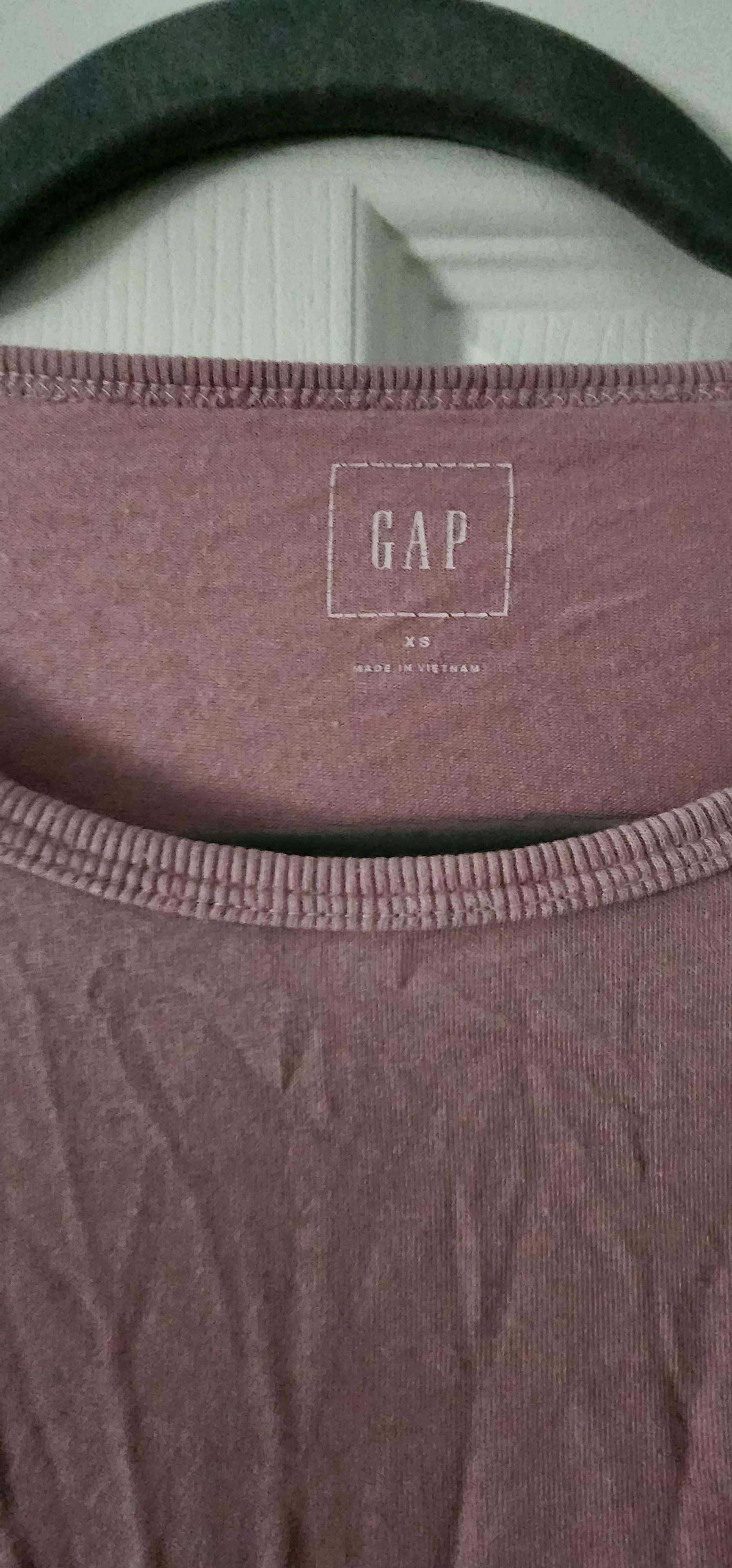Gap Gap Princess Pink Longsleeve LS FTR Crew Neck Shirt Size XS Size XS / US 0-2 / IT 36-38 - 4 Thumbnail