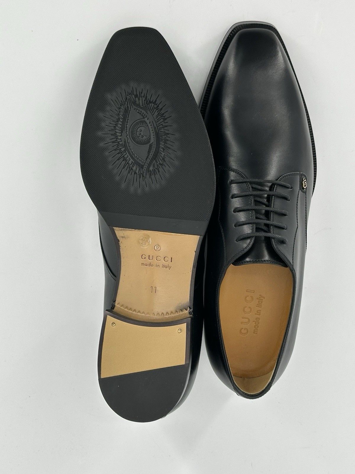 Gucci New Gucci Elegance Double G Size-EU-45/US-12/UK-11 Size US 12 / EU 45 - 9 Thumbnail