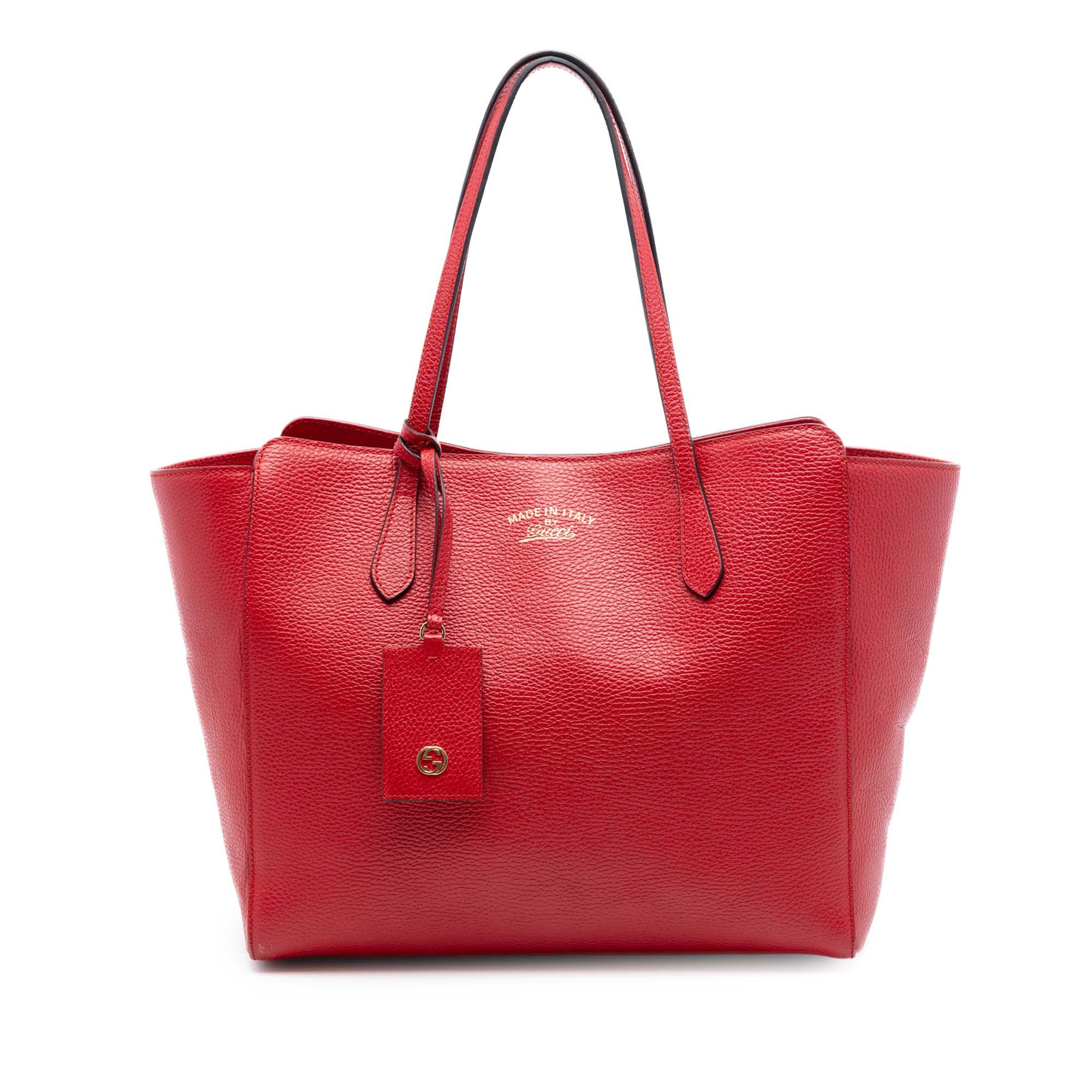 Gucci Medium Leather Swing Tote Size ONE SIZE - 1 Thumbnail