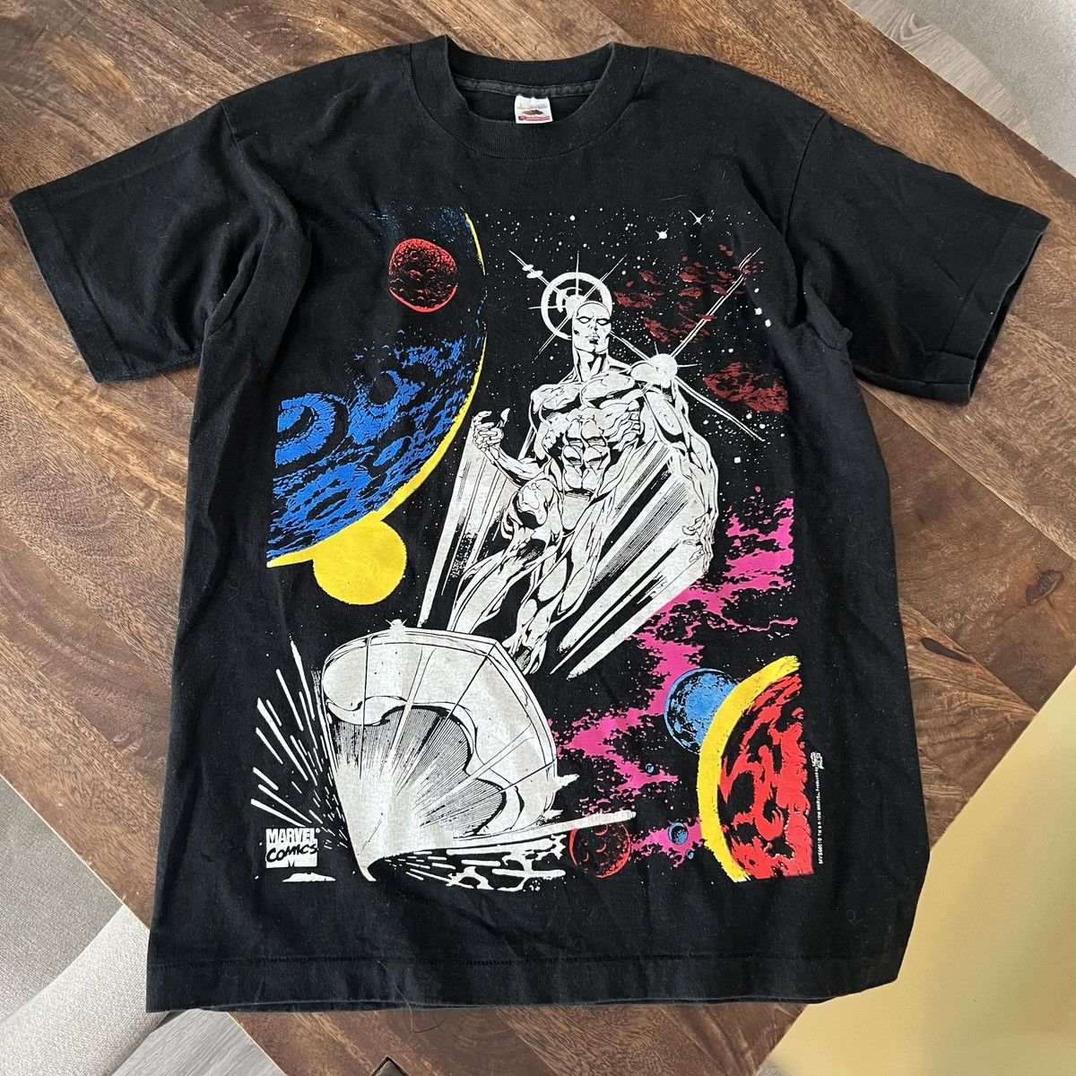 Marvel Comics Silver surfer T shirt 1996 RARE Size US L / EU 52-54 / 3 - 1 Thumbnail