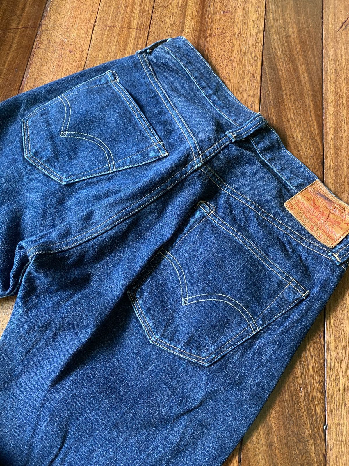 Levi's Levi’s 1947 501xx Japan Repro Selvedge Big E Denim Pants Size US 29 - 9 Thumbnail