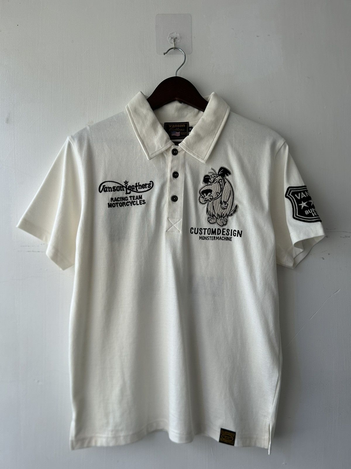 Vanson Leathers Vintage Vanson Leathers x Wacky Races Polos Size US M / EU 48-50 / 2 - 2 Thumbnail