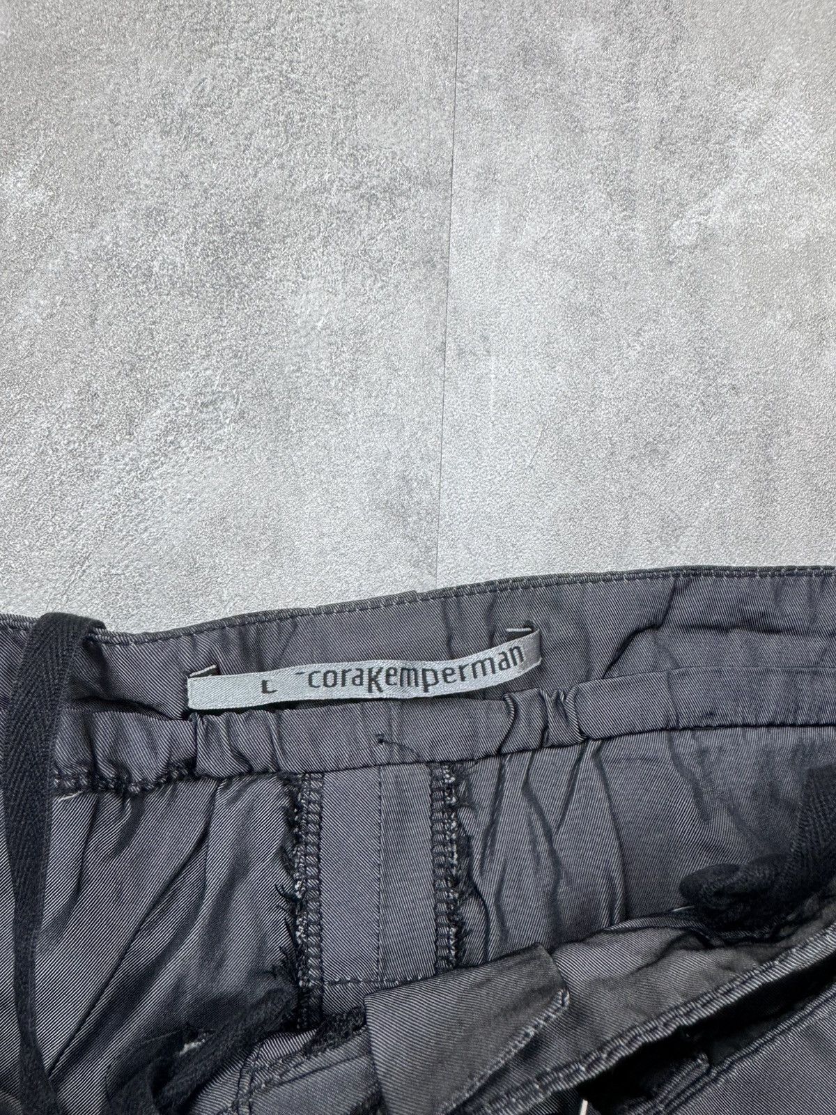 Japanese Brand Cora kemperman Pants Belted Japanese Trousers Womens Size L Size 29" - 4 Thumbnail