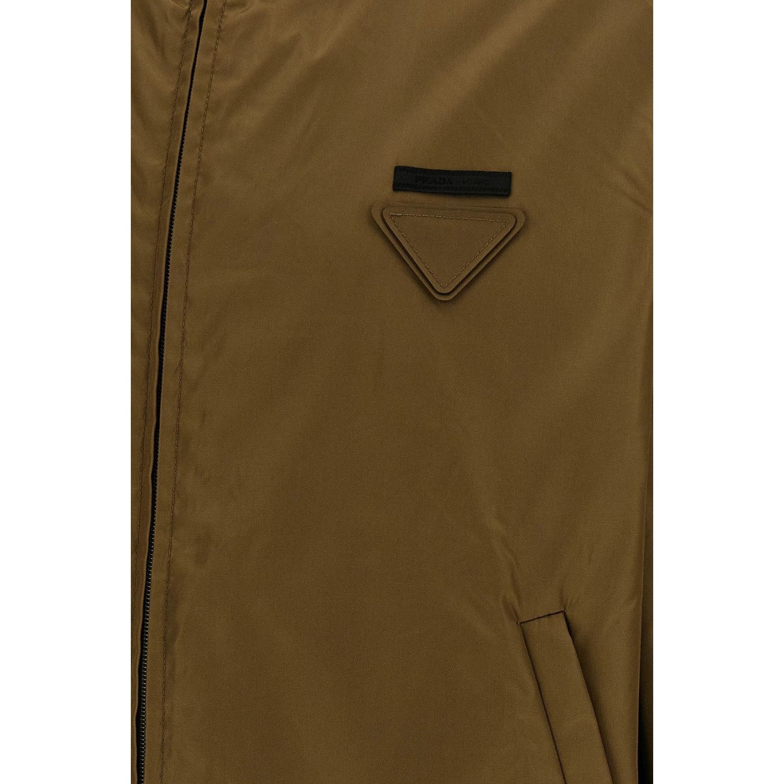Prada PRADA Green Re-Nylon Anorak Jacket New & Authentic (Men's si Size US L / EU 52-54 / 3 - 4 Thumbnail