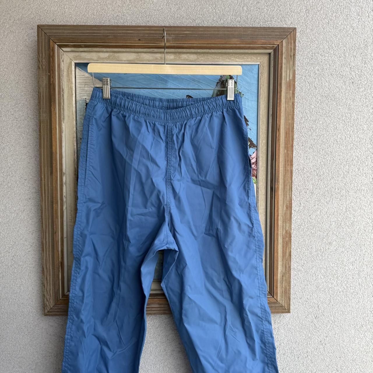 Nike Nike Vintage 90s Trackpants Blue Wide Leg Size US 32 / EU 48 - 3 Thumbnail