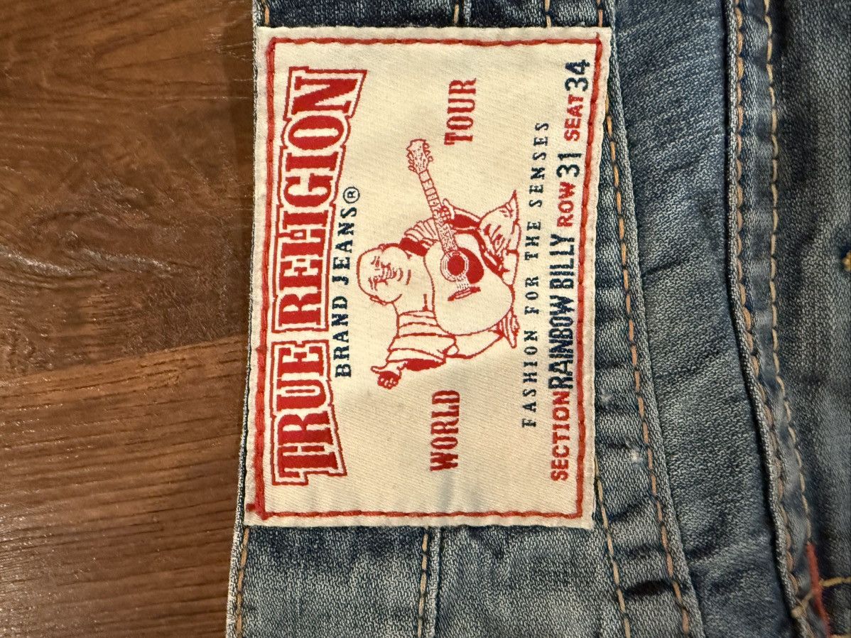 True Religion True Religion - vintage 2010’s willy rainbow jeans Size US 31 - 7 Thumbnail
