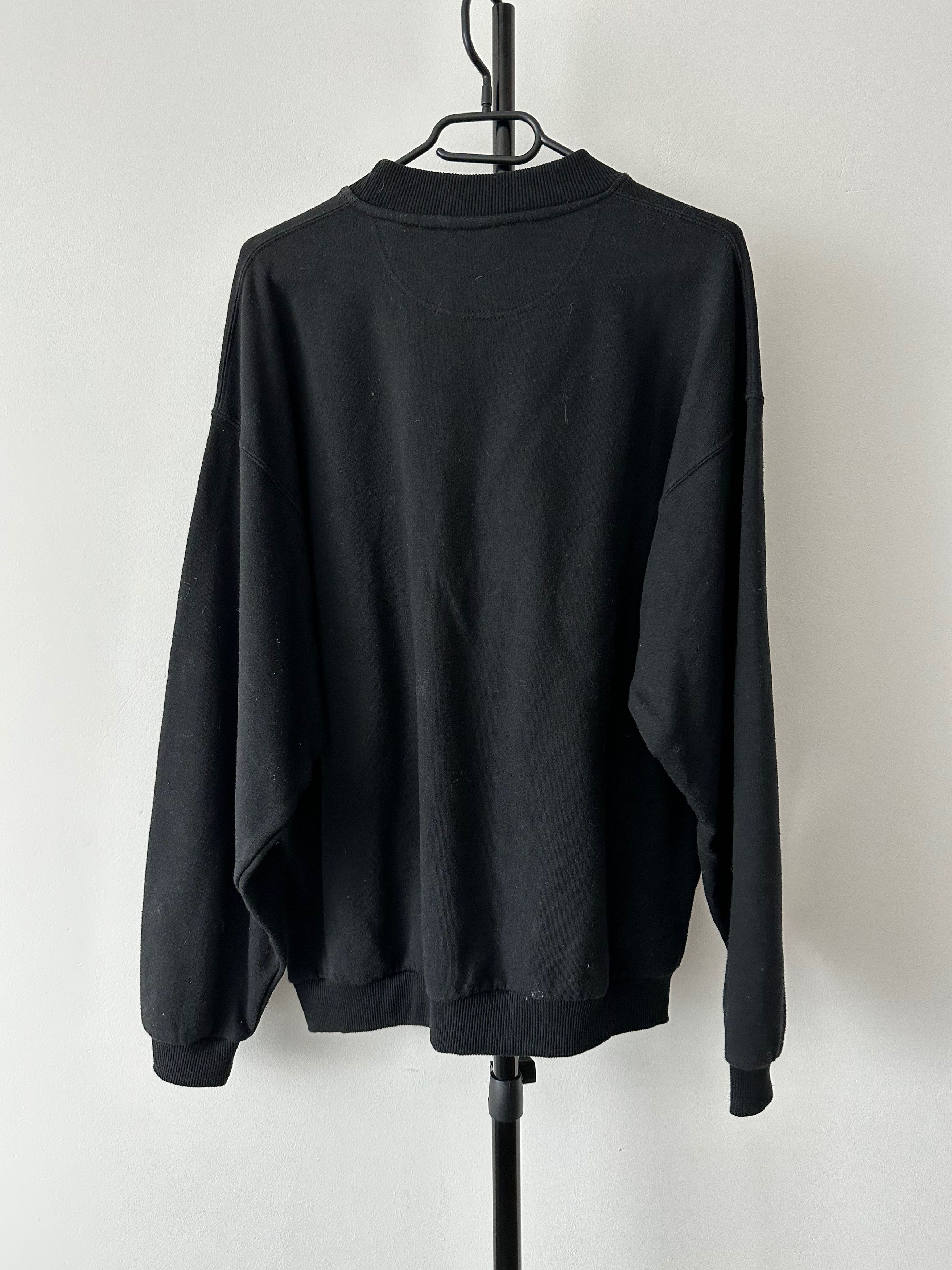 Reebok 90's REEBOK crew neck sweatshirt black Size US L / EU 52-54 / 3 - 7 Thumbnail