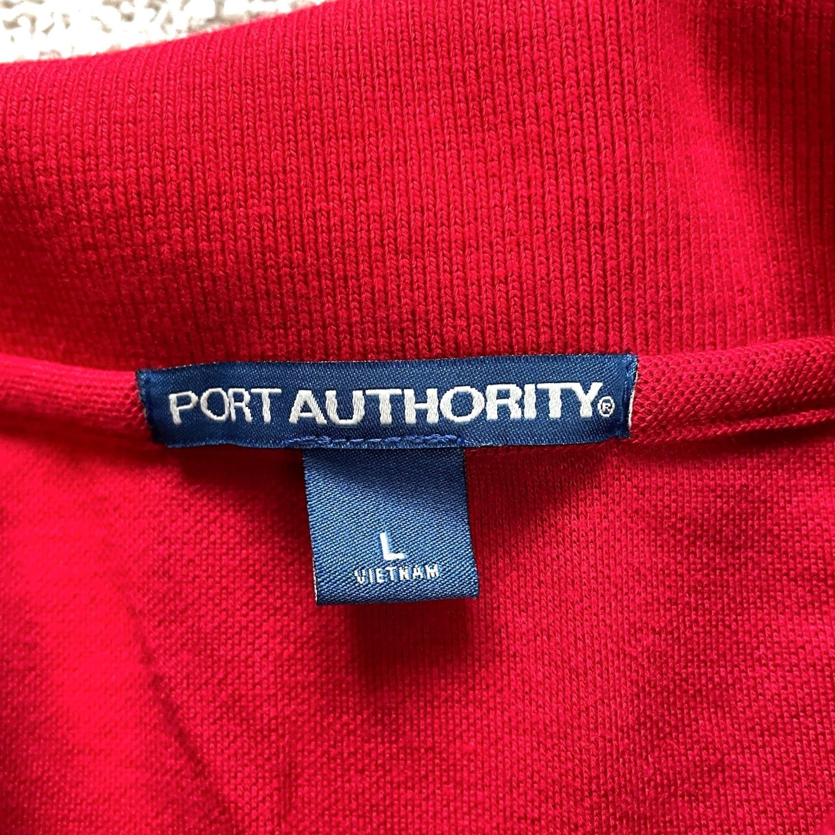 Port Authority Port Authority Polo shirt Mens Large Red Frontier CWA Local 1298 Logo Pocket Top Size US L / EU 52-54 / 3 - 4 Thumbnail