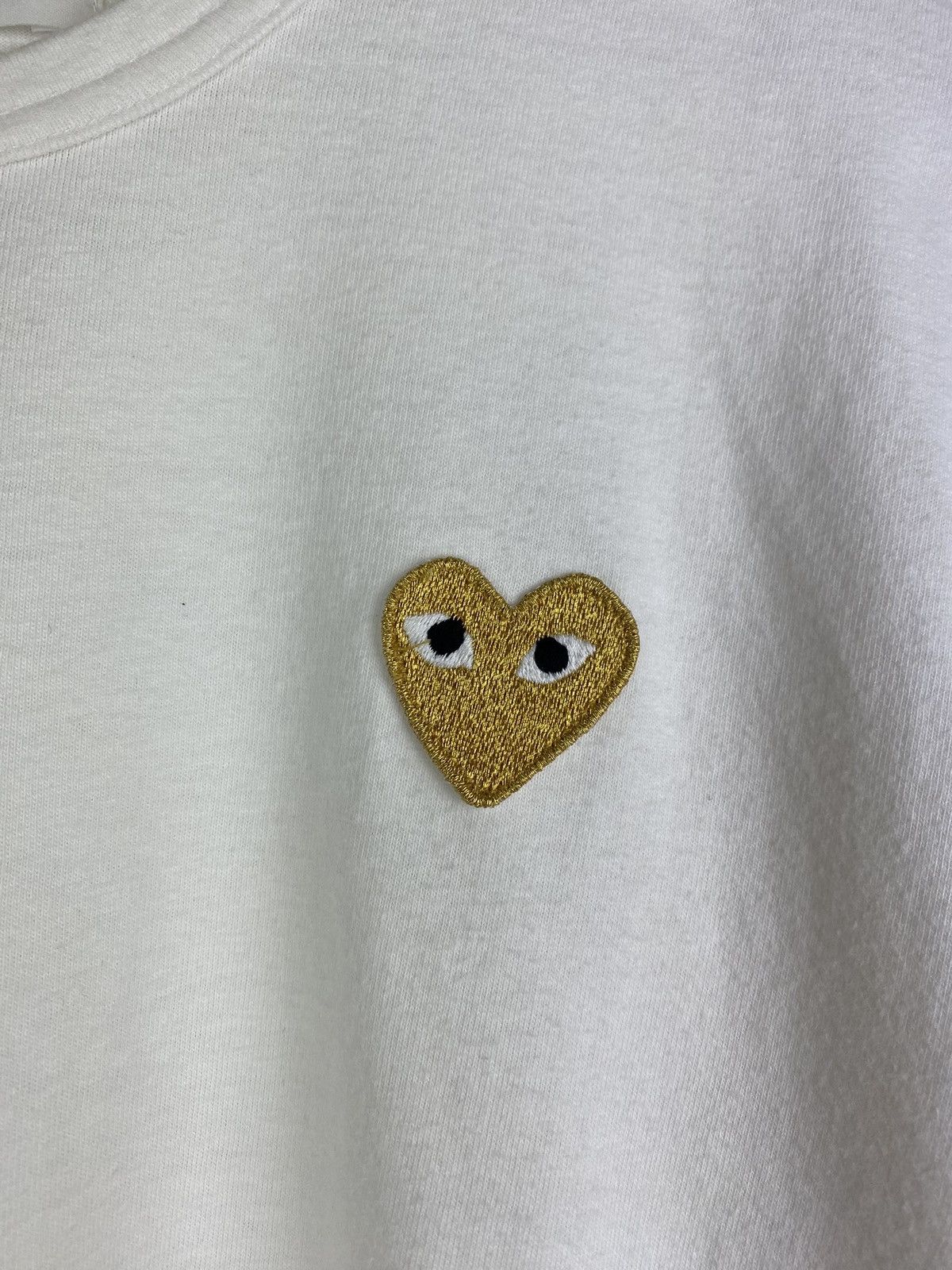 Comme des Garcons × Comme des Garcons PLAY CDG Play Comme Des Garçons men’s short sleeve t shirt Size US M / EU 48-50 / 2 - 7 Thumbnail