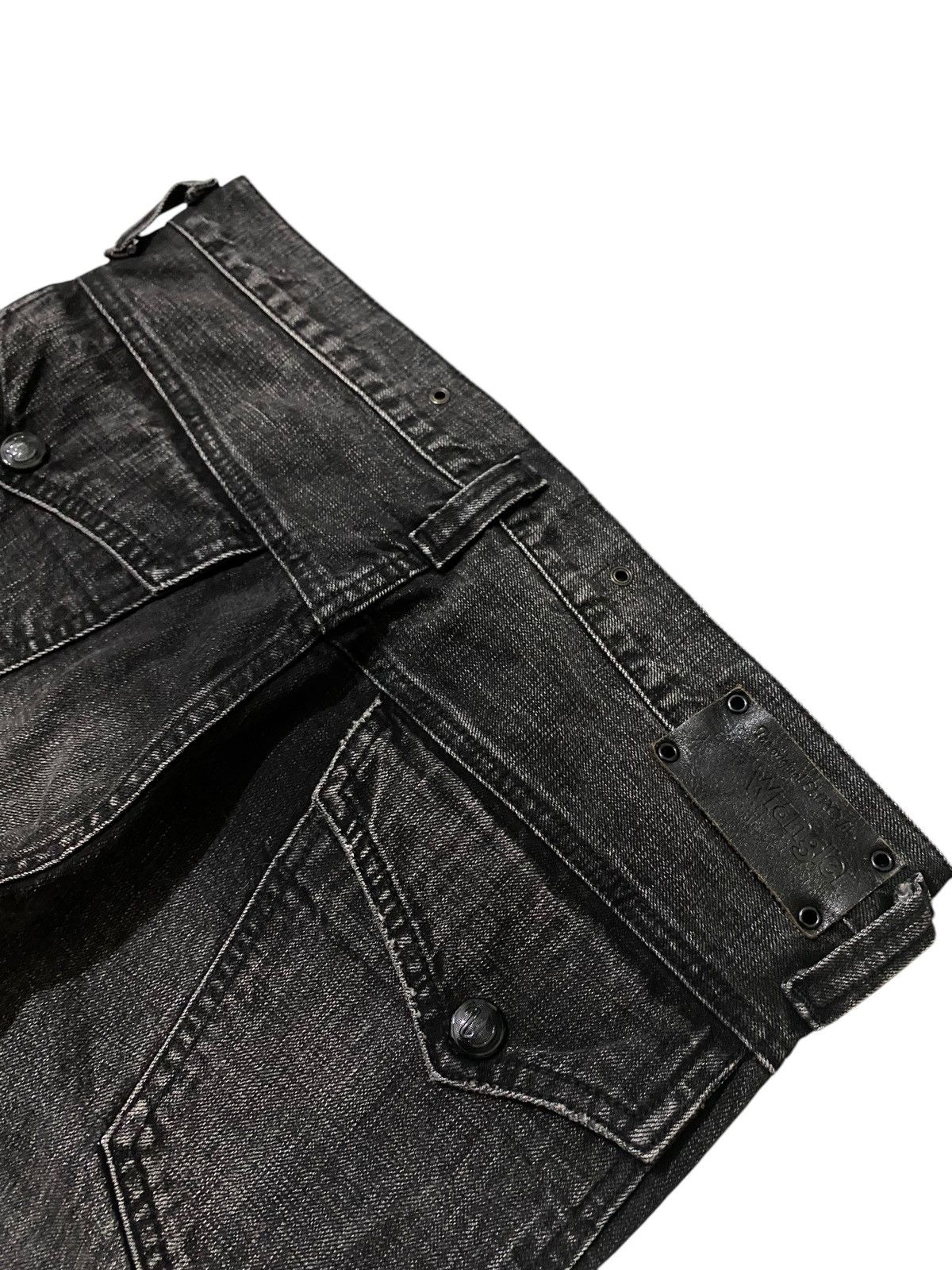Wrangler Wrangler Washed Old Black Bootcut Denim Size US 33 - 14 Thumbnail