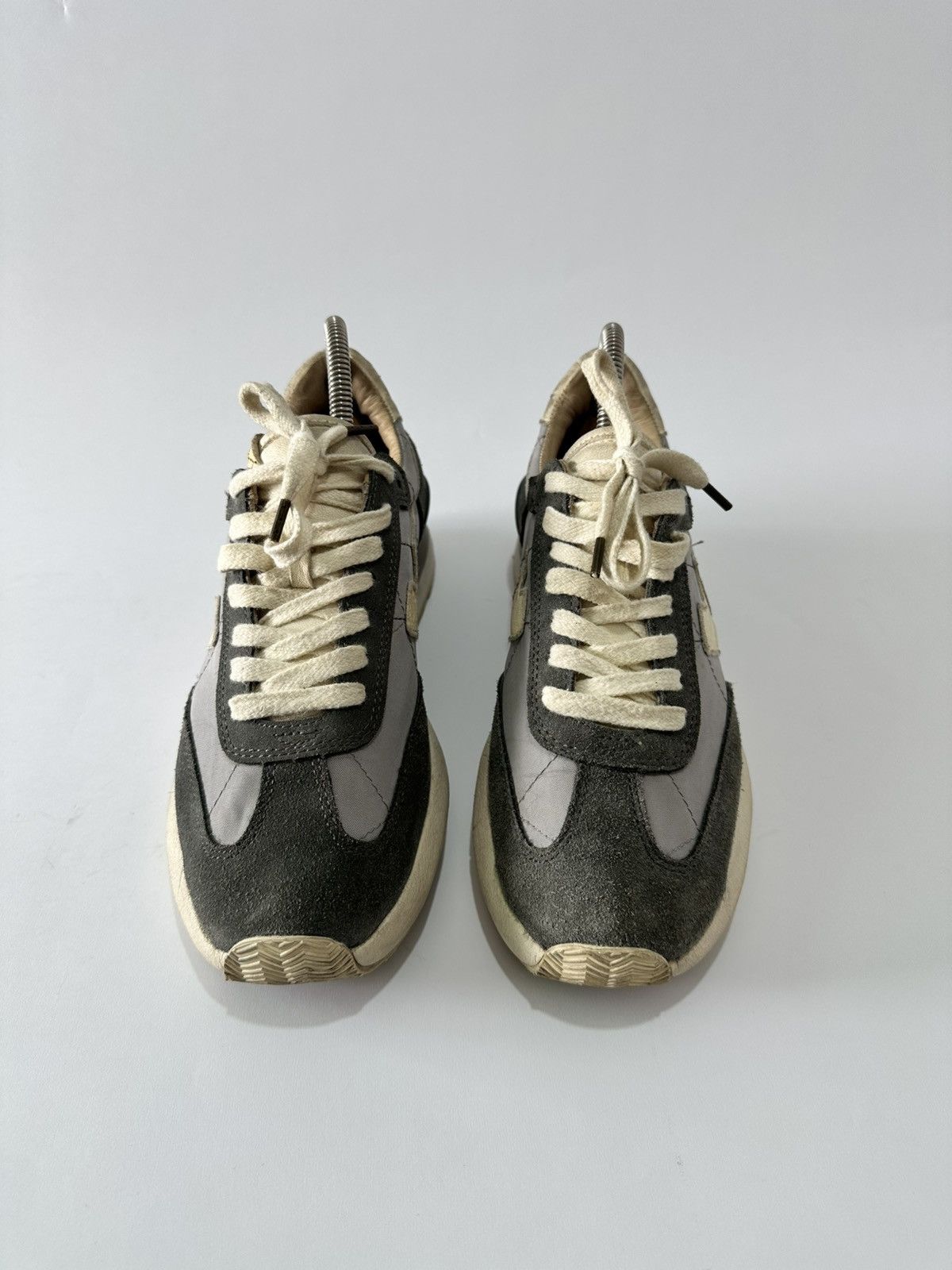 Visvim visvim - FKT Runner Suede and LeatherTrimmed Nylon Sneakers Size US 8.5 / EU 41-42 - 2 Thumbnail