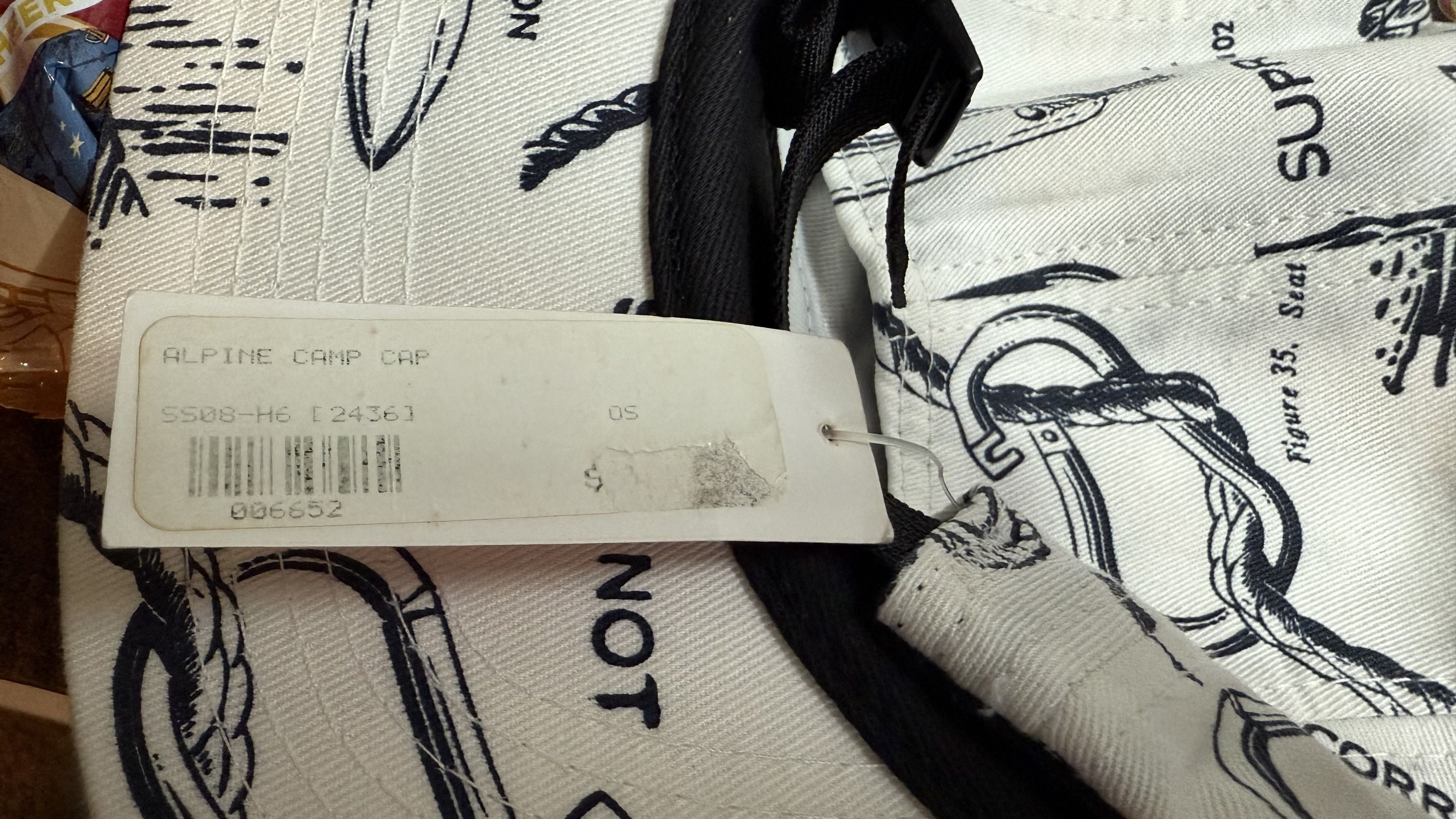 Supreme Vintage 2008 Alpine Camp Cap w/ retail tag attached Size ONE SIZE - 12 Thumbnail