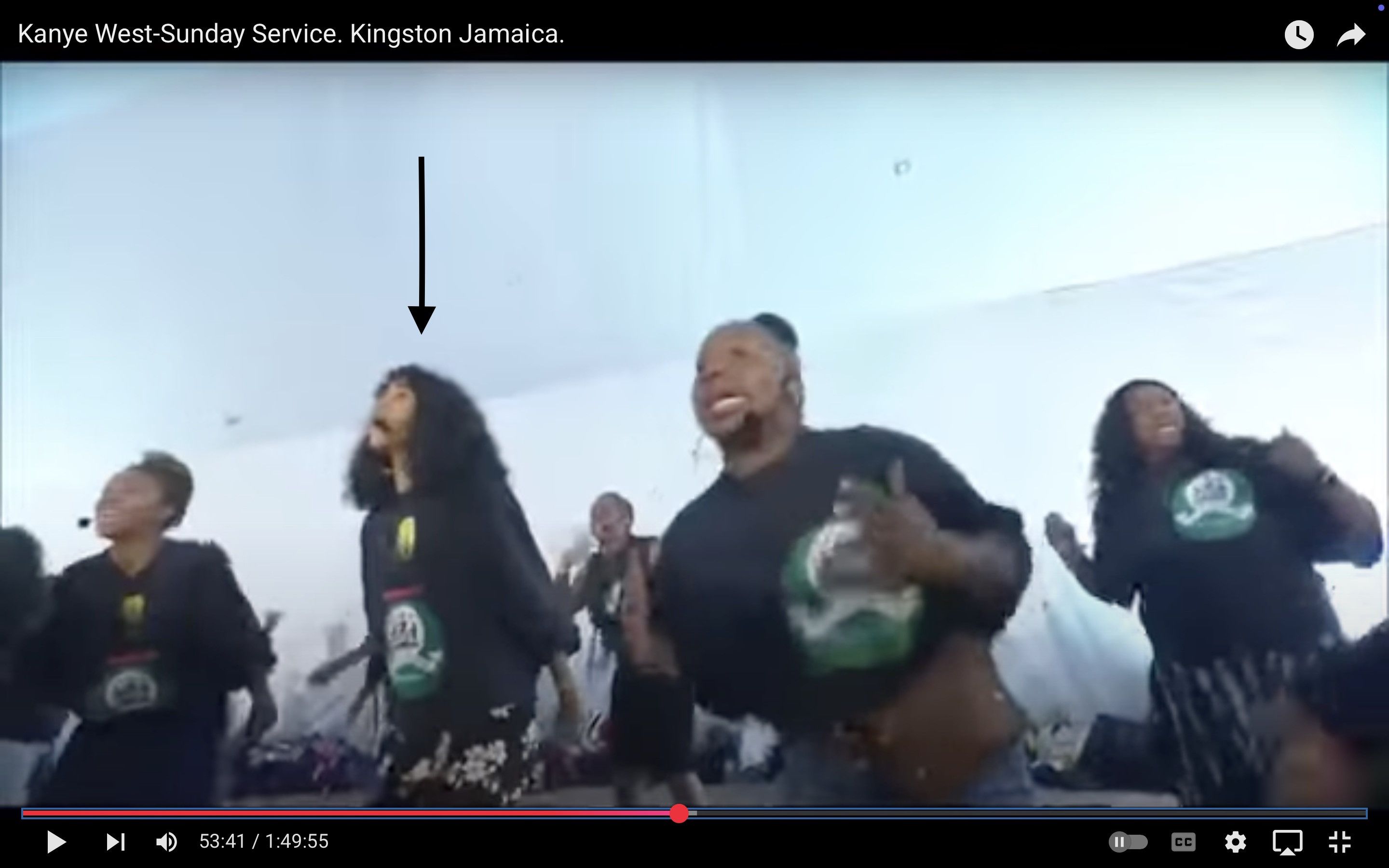 Kanye West × Yeezy Sunday Service, Jamaica Sweatshirt, Personally from Kanye Size US L / EU 52-54 / 3 - 8 Thumbnail
