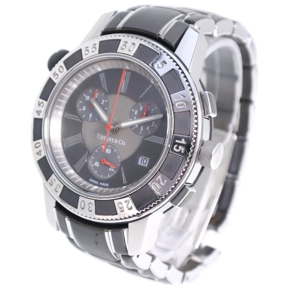 Tiffany & Co. Tiffany & Co. Mark T-57 Chronograph Automatic Watch Stainless Steel Size ONE SIZE - 1 Thumbnail