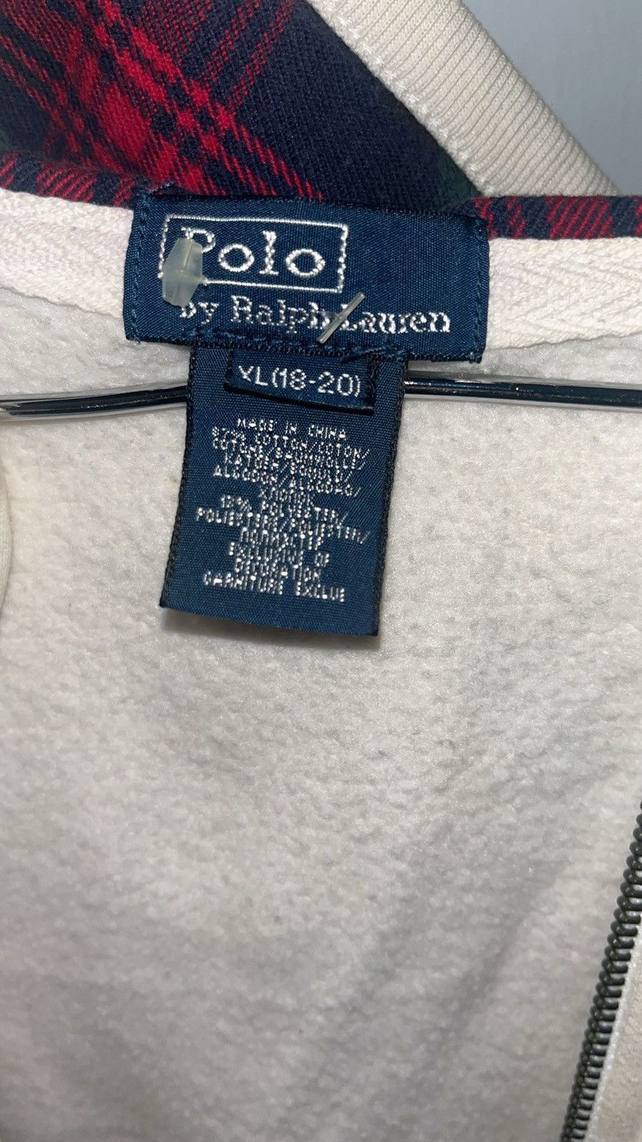 Polo Ralph Lauren Chief keef big pony White Ralph Lauren Hoodie Size US L / EU 52-54 / 3 - 7 Thumbnail