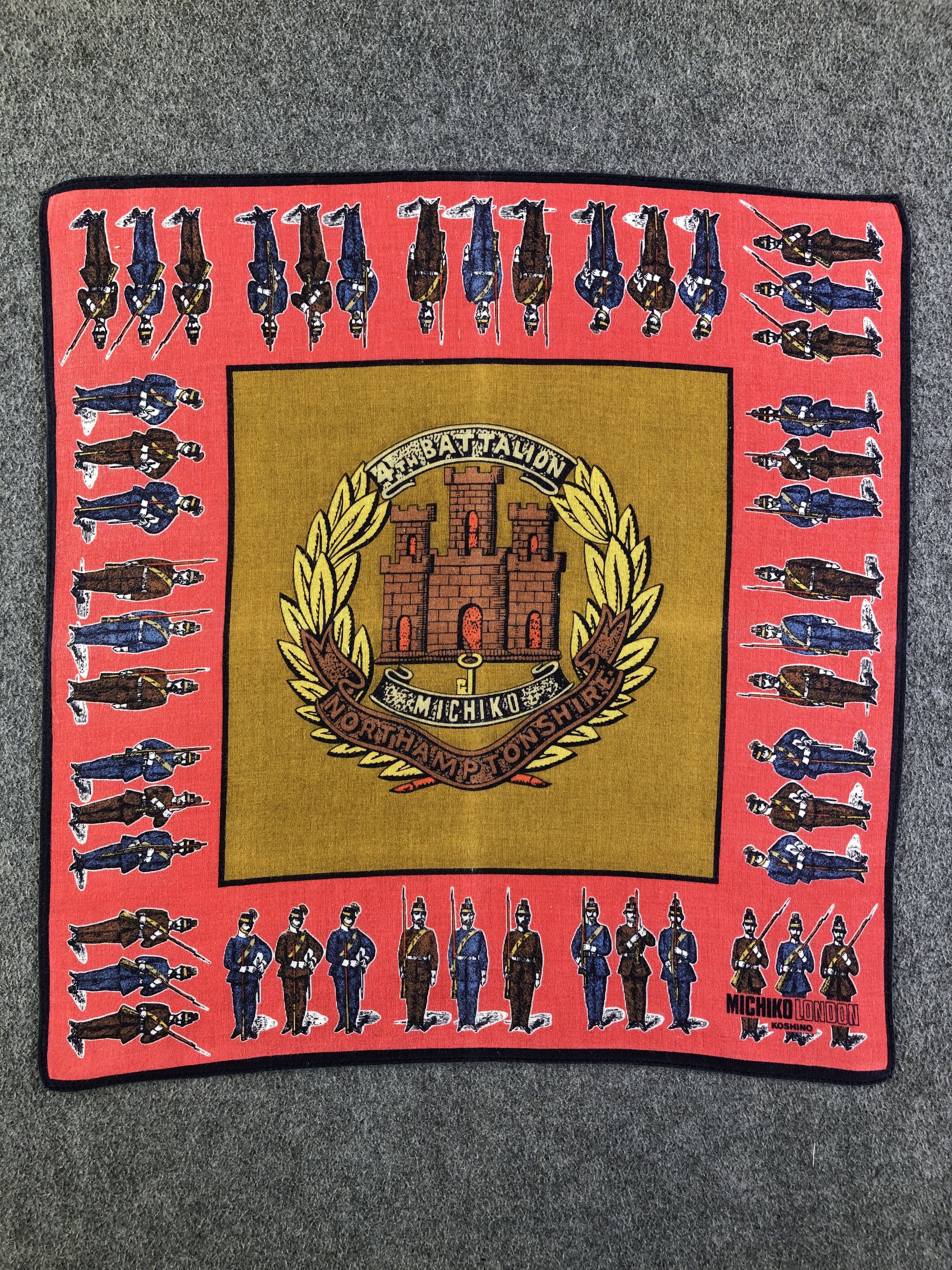 Japanese Brand Michiko Koshino London Handkerchief / Bandana / Neckerchief Size ONE SIZE - 3 Thumbnail