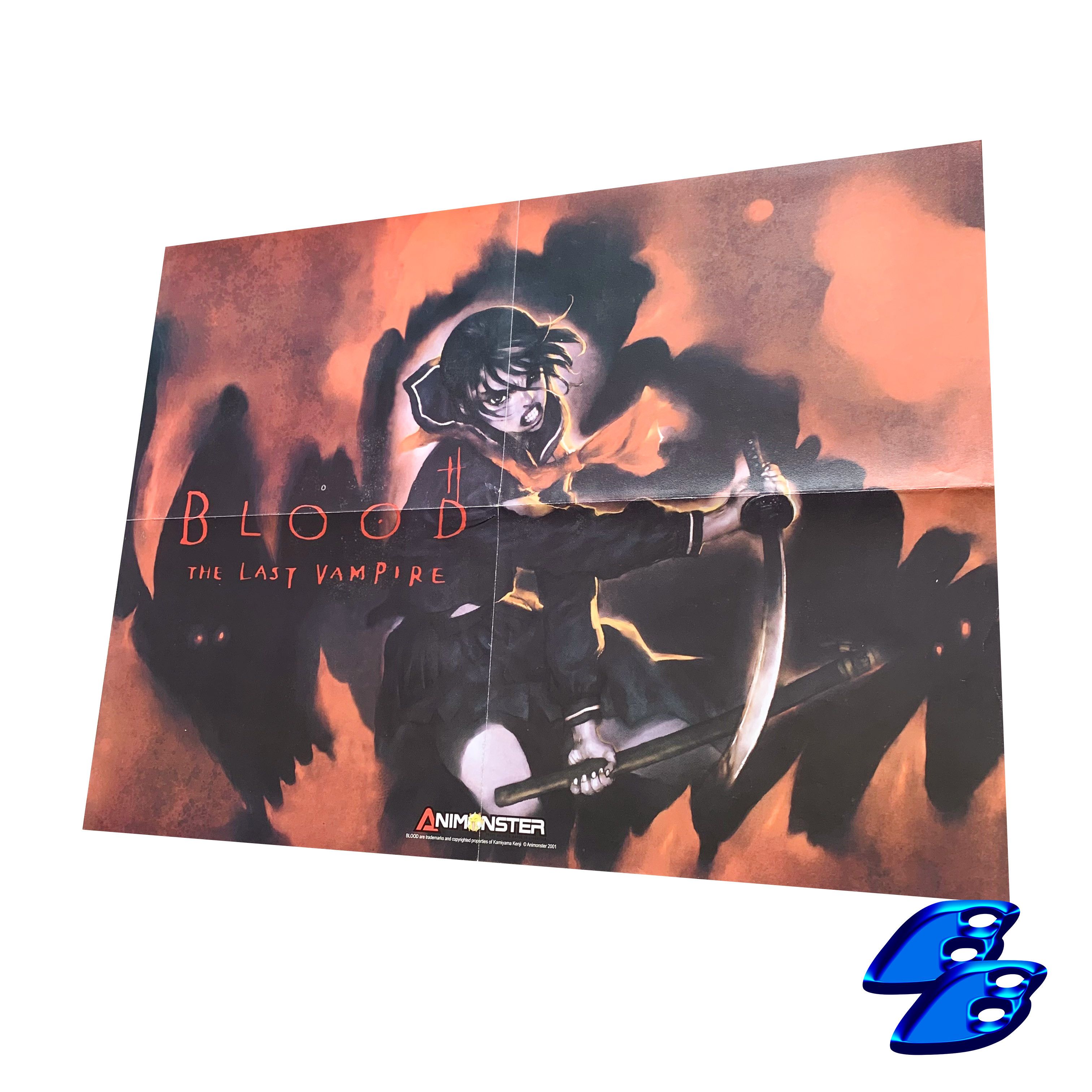 Anime × Japanese Brand BLOOD THE LAST VAMPIRE VINTAGE EARLY 00s ANIME POSTER Size ONE SIZE - 1 Thumbnail