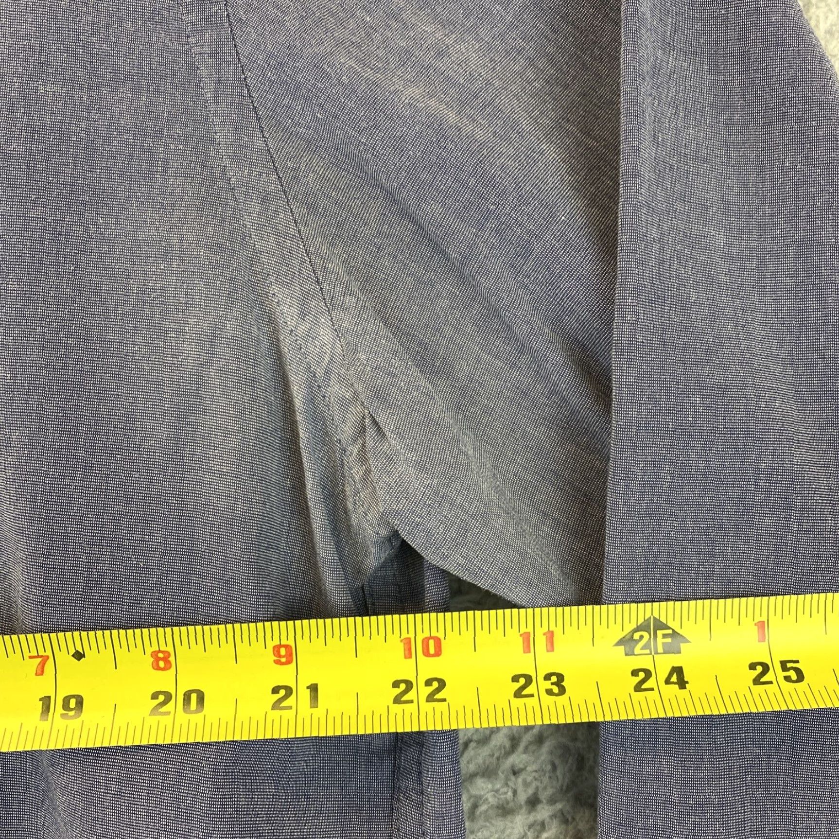 J.Crew VINTAGE J.CREW Men's Dress Shirt Long Sleeve Cotton Gray XL Slim Business Formal Workwear Size US XL / EU 56 / 4 - 6 Thumbnail