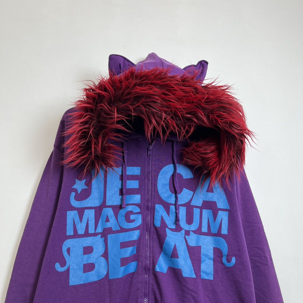 Hysteric Glamour JECA MB Fur zip up Hoodie Size US XL / EU 56 / 4 - 2 Thumbnail