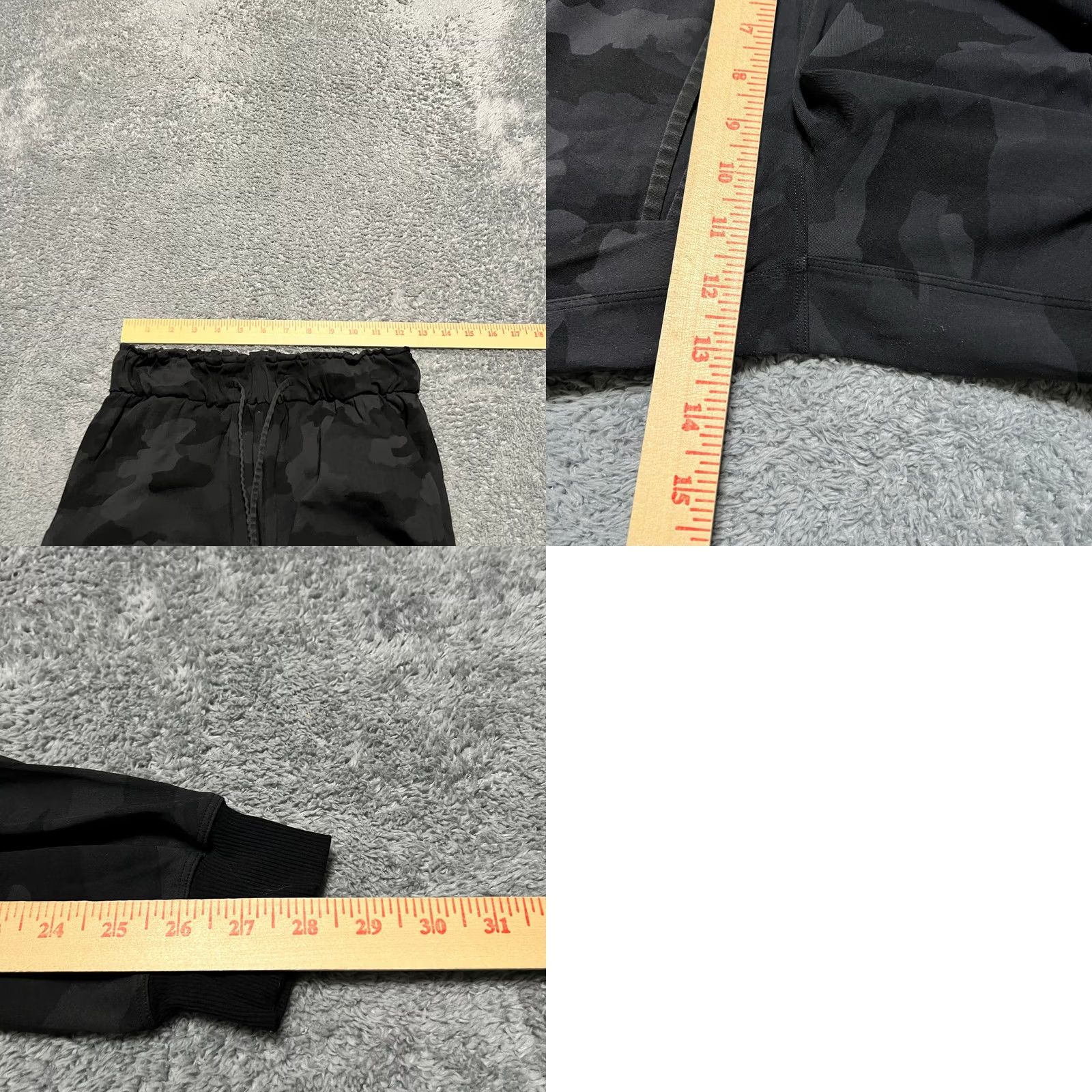 Lululemon Lululemon Jogger Pants Womens 4 Black Heritage Camo High Rise Full Length W5DCTS Black Womens 4 Jogger Pants Heritage Camo High Rise Full Length Size 27" / US 4 / IT 40 - 8 Thumbnail