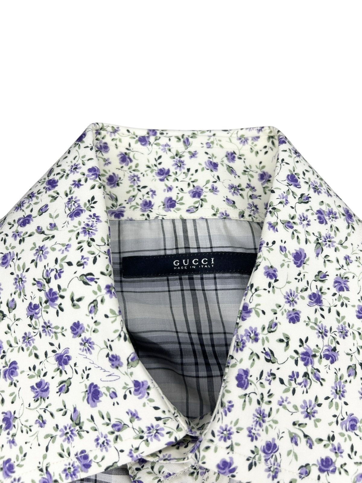 Gucci S/S 04 Floral Western Shirt Size US S / EU 44-46 / 1 - 6 Thumbnail