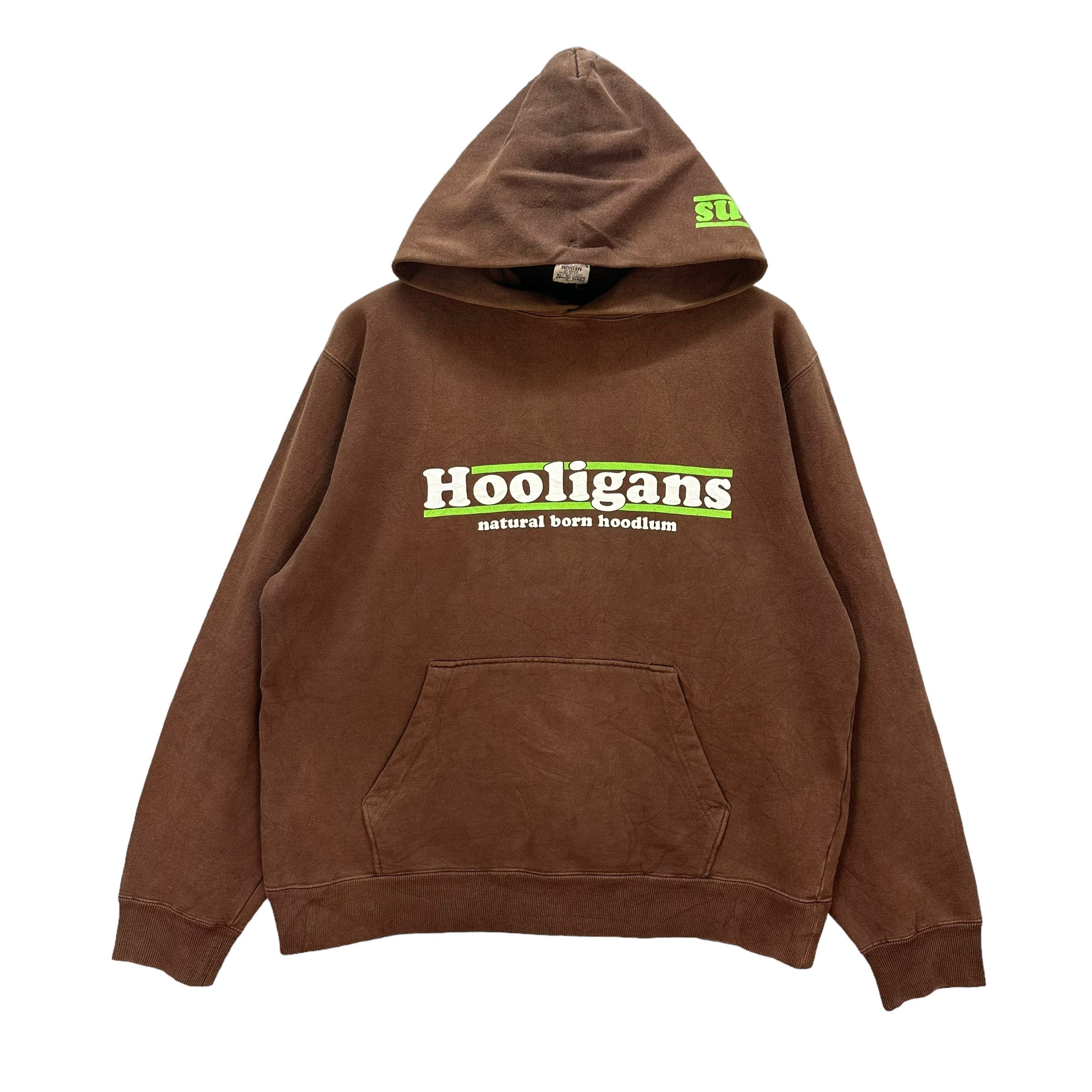 Japanese Brand HOOLIGANS NATURAL BORN HOODLUM HOODIES #8335-004 Size US M / EU 48-50 / 2 - 1 Thumbnail