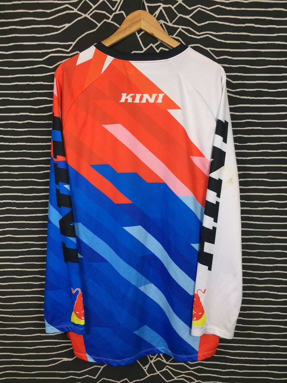 Red Bull KINI Red Bull Downhill Gear Cycling Motocross Jersey Size US XXL / EU 58 / 5 - 6 Thumbnail