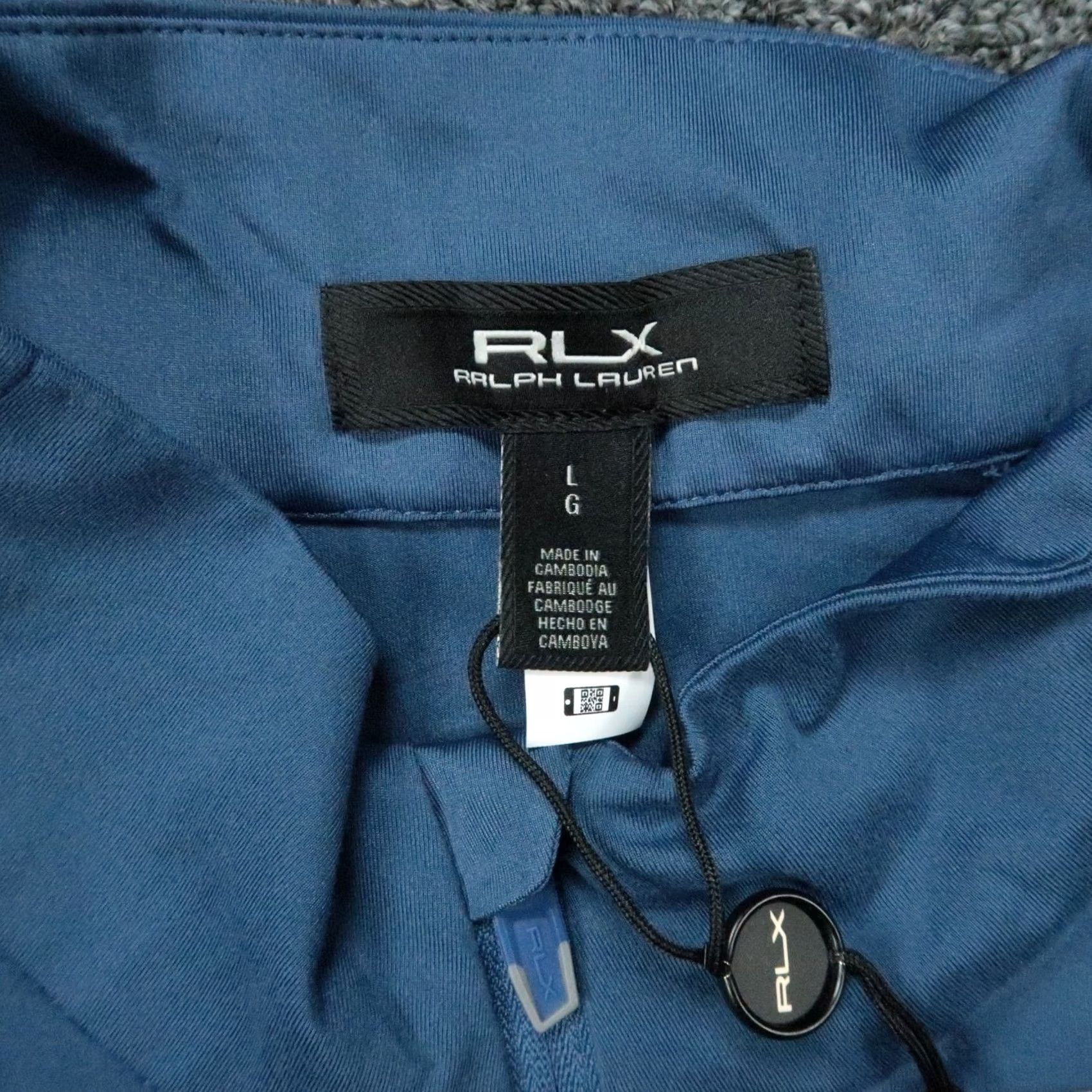 RLX Ralph Lauren RLX Ralph Lauren Pullover Mens Large Blue 1/4 Zip Performance Golf Ryder Cup Activewear Casual Travel Moisture Wicking Breathable Stretch Size US L / EU 52-54 / 3 - 3 Thumbnail