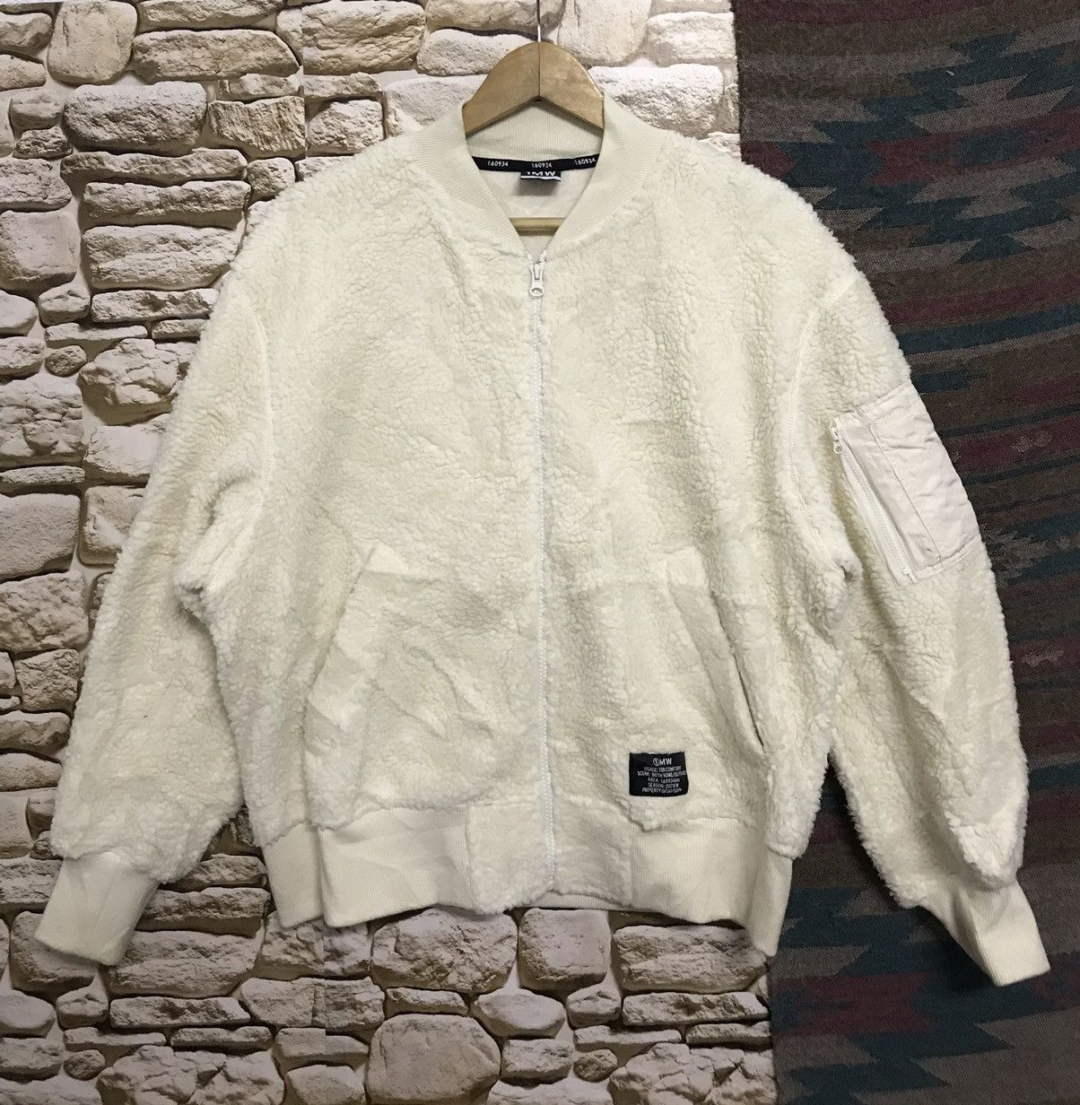 GU × Sophnet. GU/Soph Flece Bomber Jacket Size US S / EU 44-46 / 1 - 1 Thumbnail