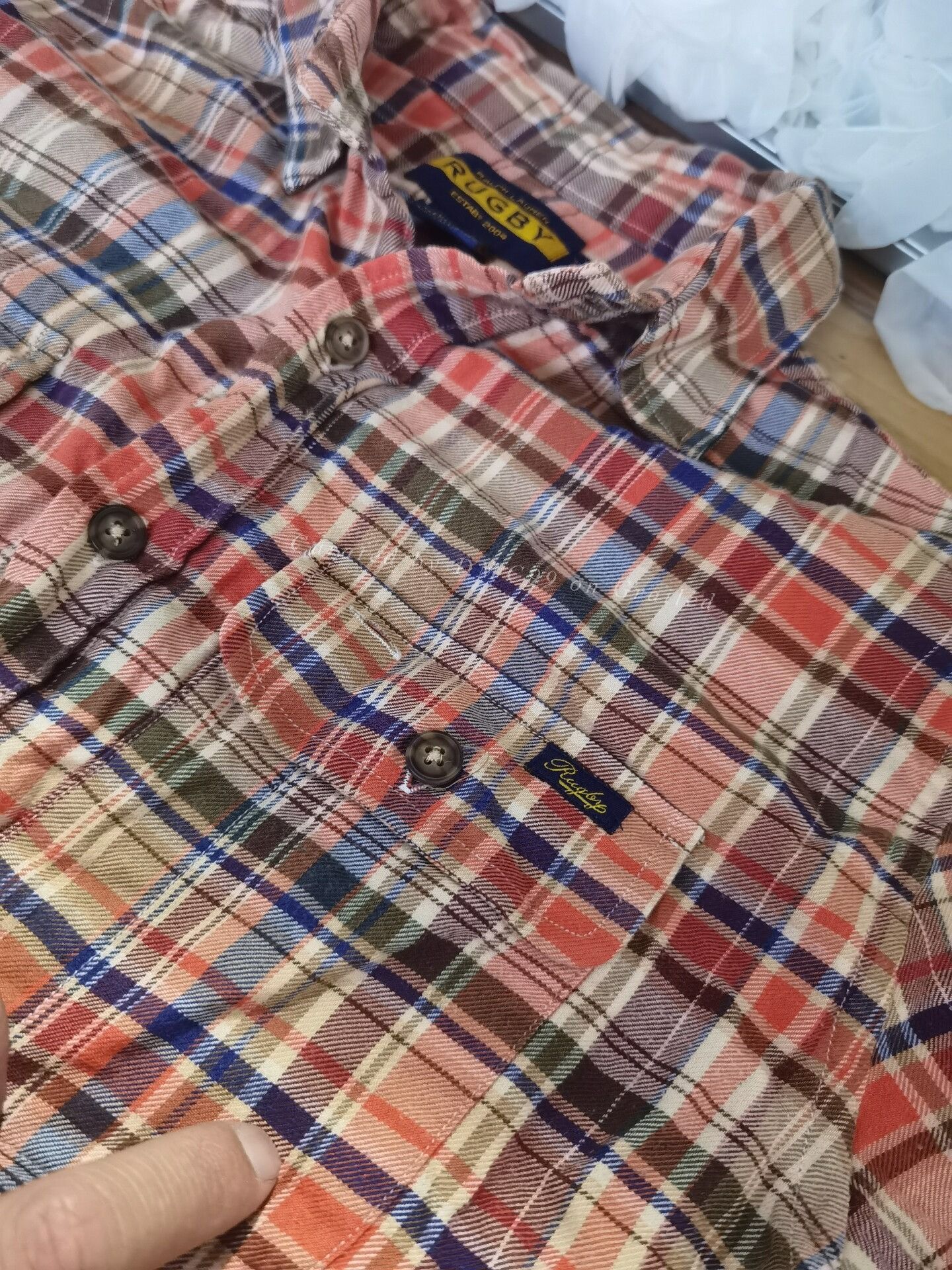Rugby Ralph Lauren Ralph Lauren Rugby Plaid Shirt Jacket Size US M / EU 48-50 / 2 - 1 Thumbnail
