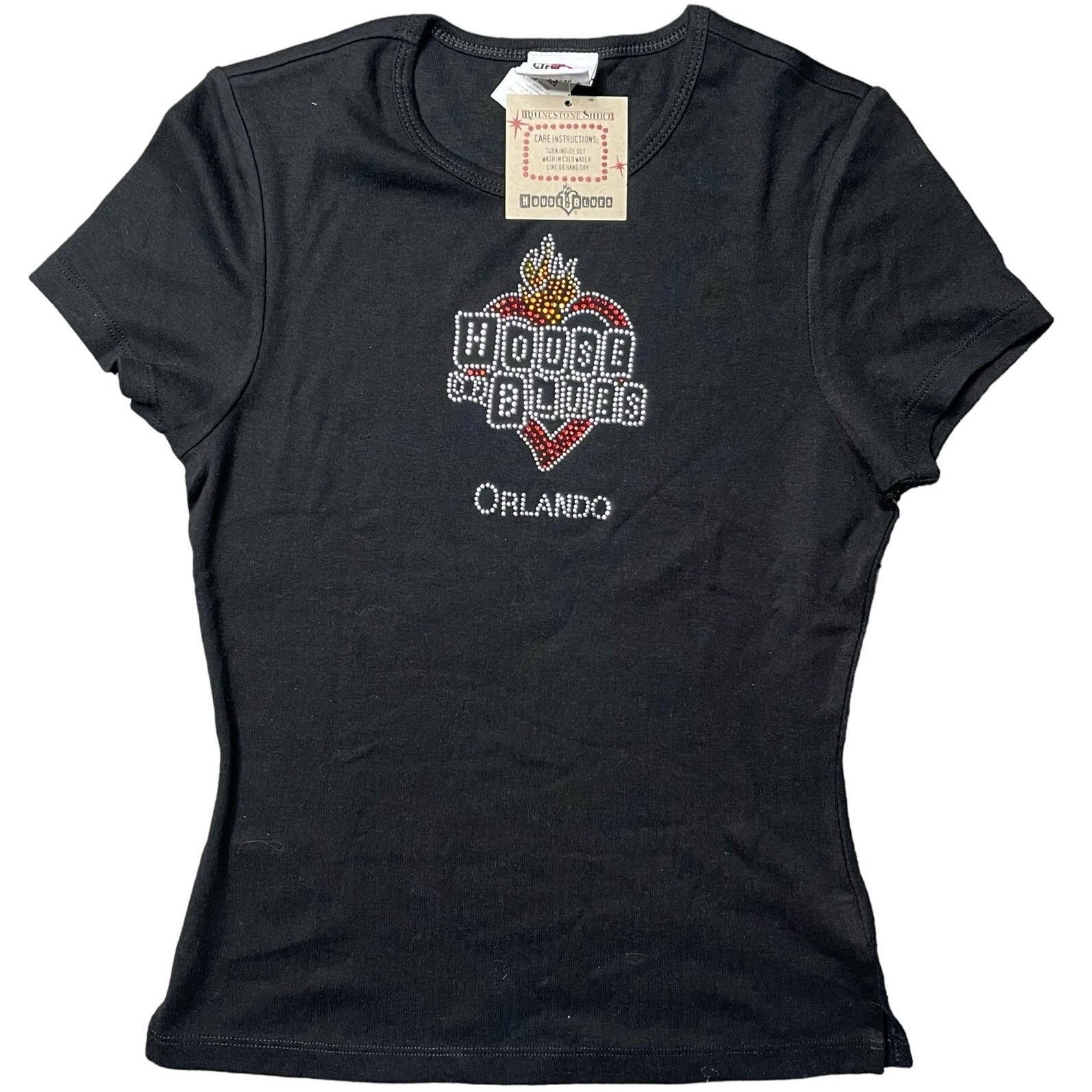 Other NWT House of Blues Rhinestone Shirt Size L / US 10 / IT 46 - 1 Thumbnail