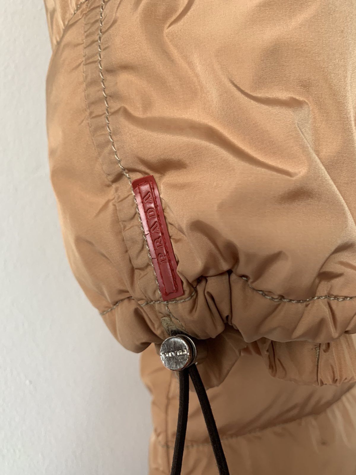 Prada 🔥 Vintage Prada Peach Down Jacket Size US M / EU 48-50 / 2 - 4 Thumbnail