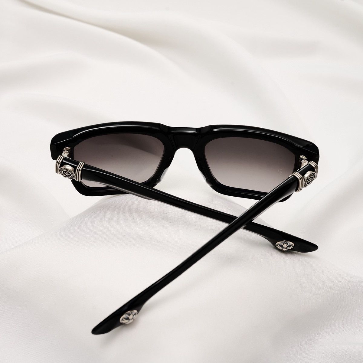 Chrome Hearts CHROME HEARTS HALLLAMANASS BLACK SUNGLASSES Size ONE SIZE - 7 Thumbnail