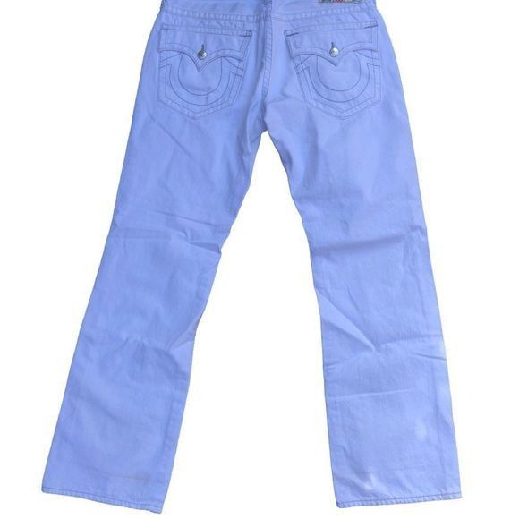 True Religion True Religion Jeans Size 36 STRAIGHT White Size US 36 / EU 52 - 4 Thumbnail