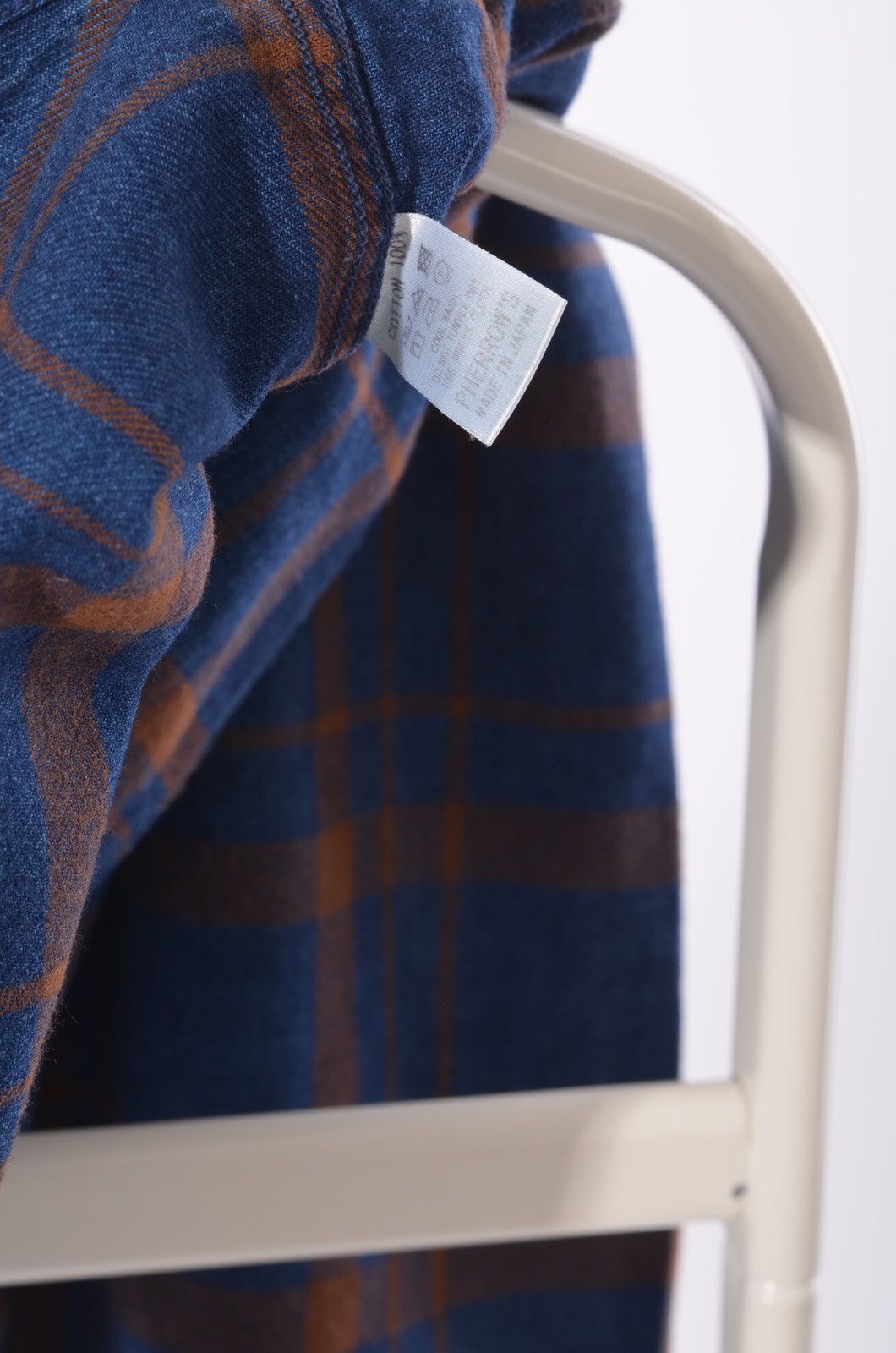 Pherrow's Pherrows Cotton Flannel Shirt Long sleeve sz L Size US L / EU 52-54 / 3 - 6 Thumbnail