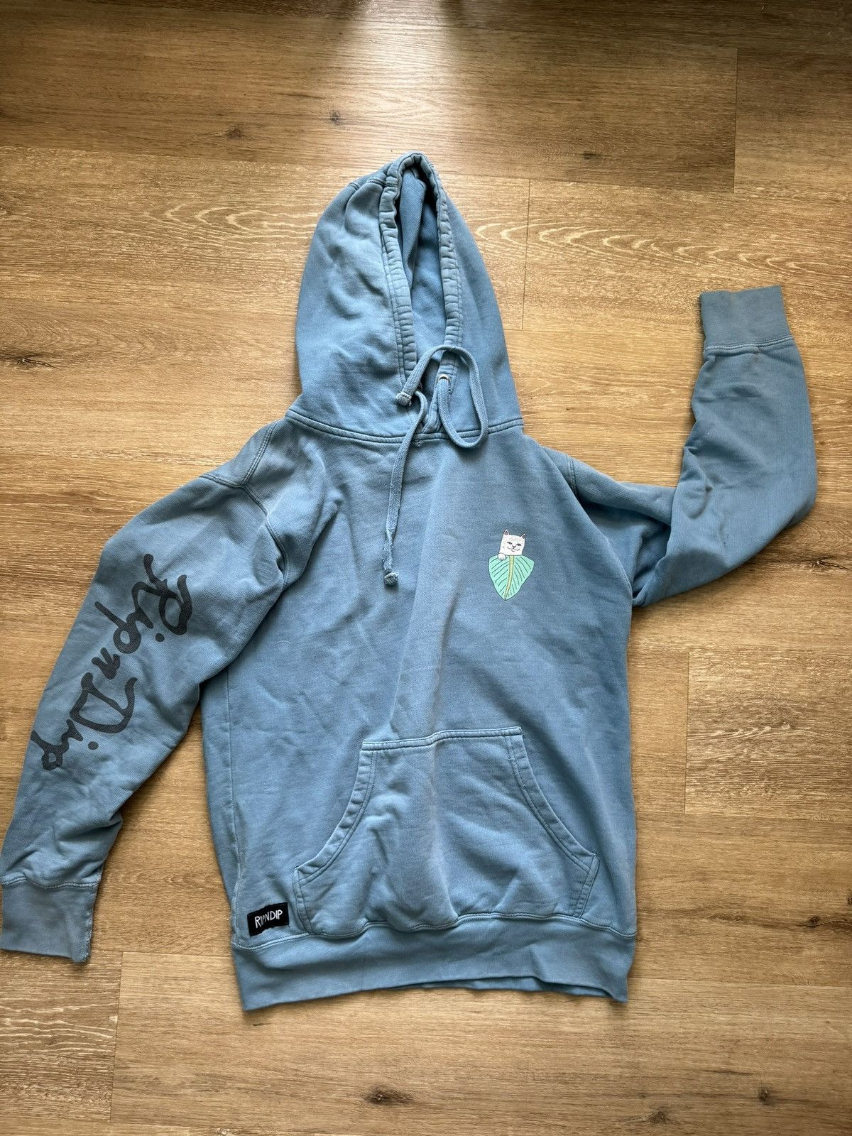 RIPNDIP Rip N Dip Monstera Cat Pullover Hoodie Medium Size US M / EU 48-50 / 2 - 4 Thumbnail