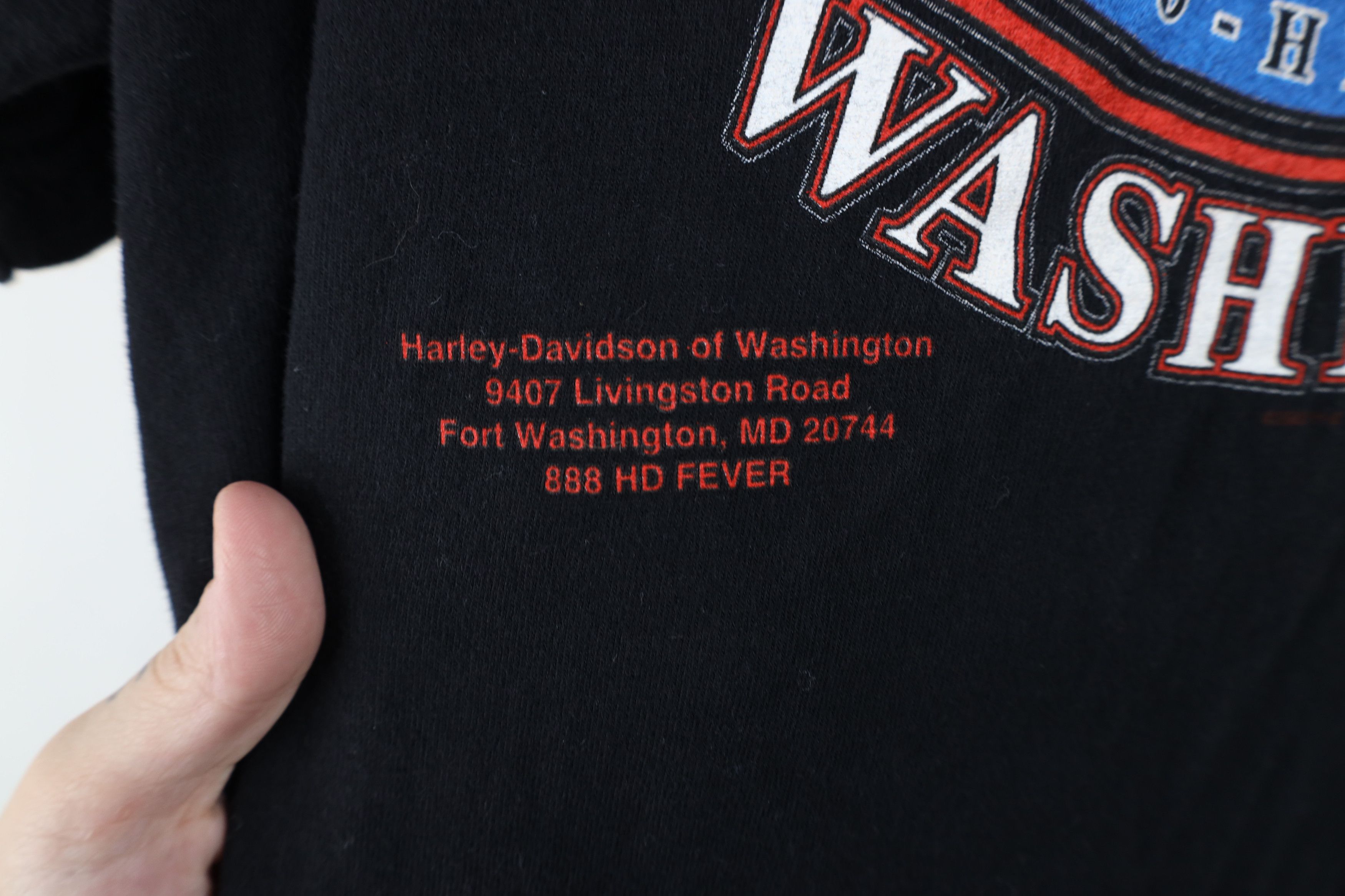 Harley Davidson Vintage Y2K 2003 Harley Davidson Thunder Eagle T-Shirt USA Size US XL / EU 56 / 4 - 11 Thumbnail
