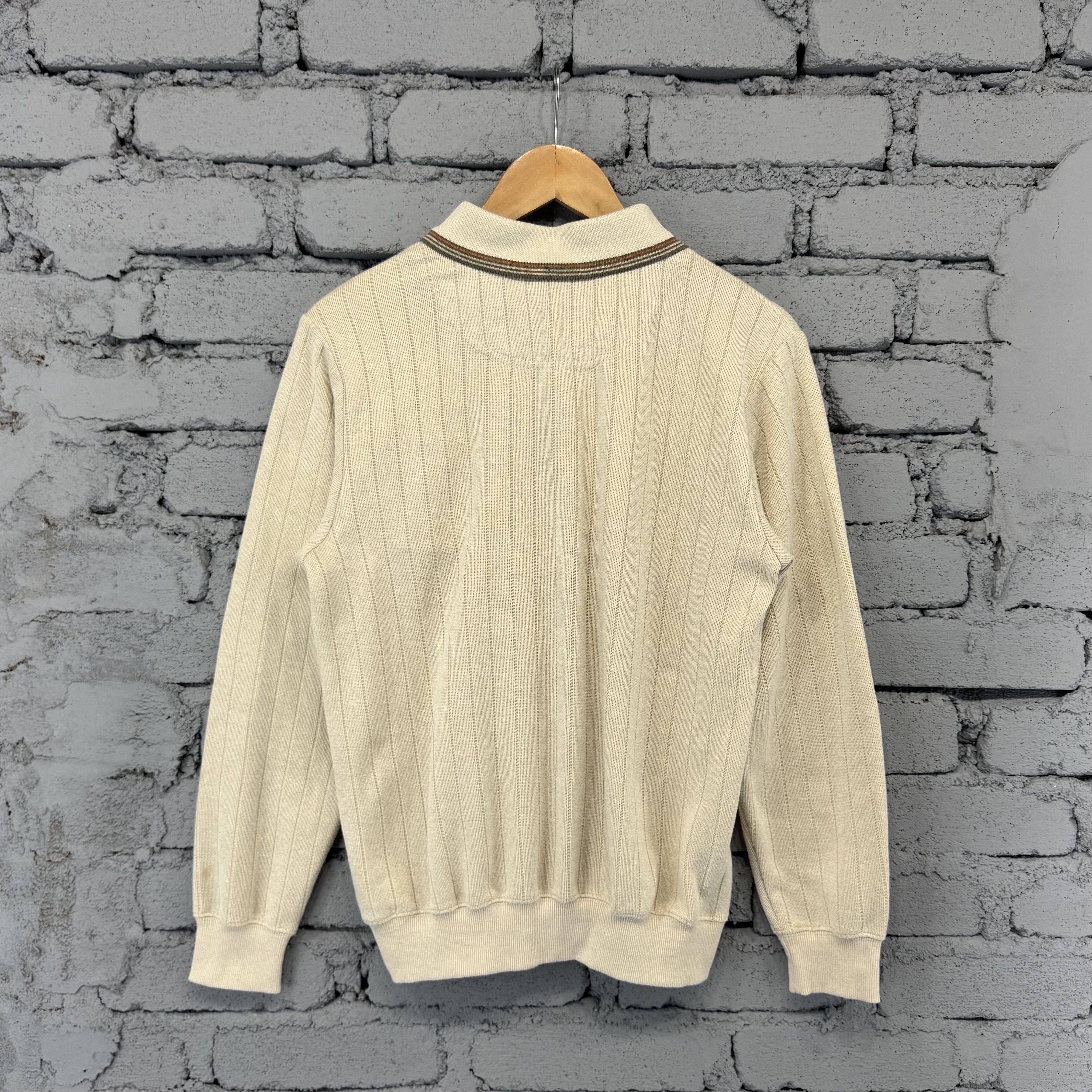 Gianni Valentino Vintage Gianni Valentino Collar Sweatshirt Streetwear Size US M / EU 48-50 / 2 - 2 Thumbnail