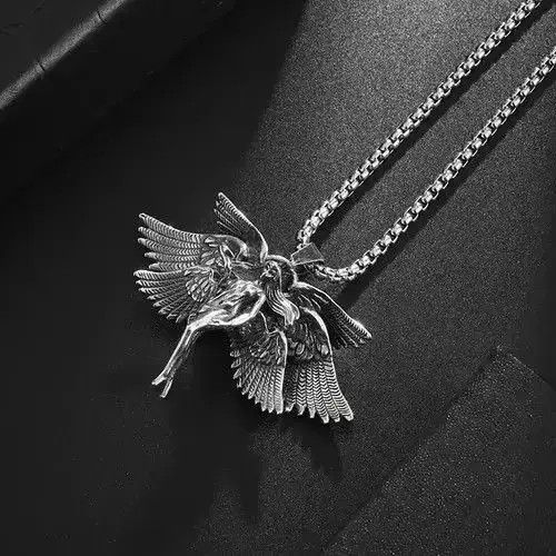 Vintage Vintage Angel Wings Necklace Size ONE SIZE - 5 Thumbnail